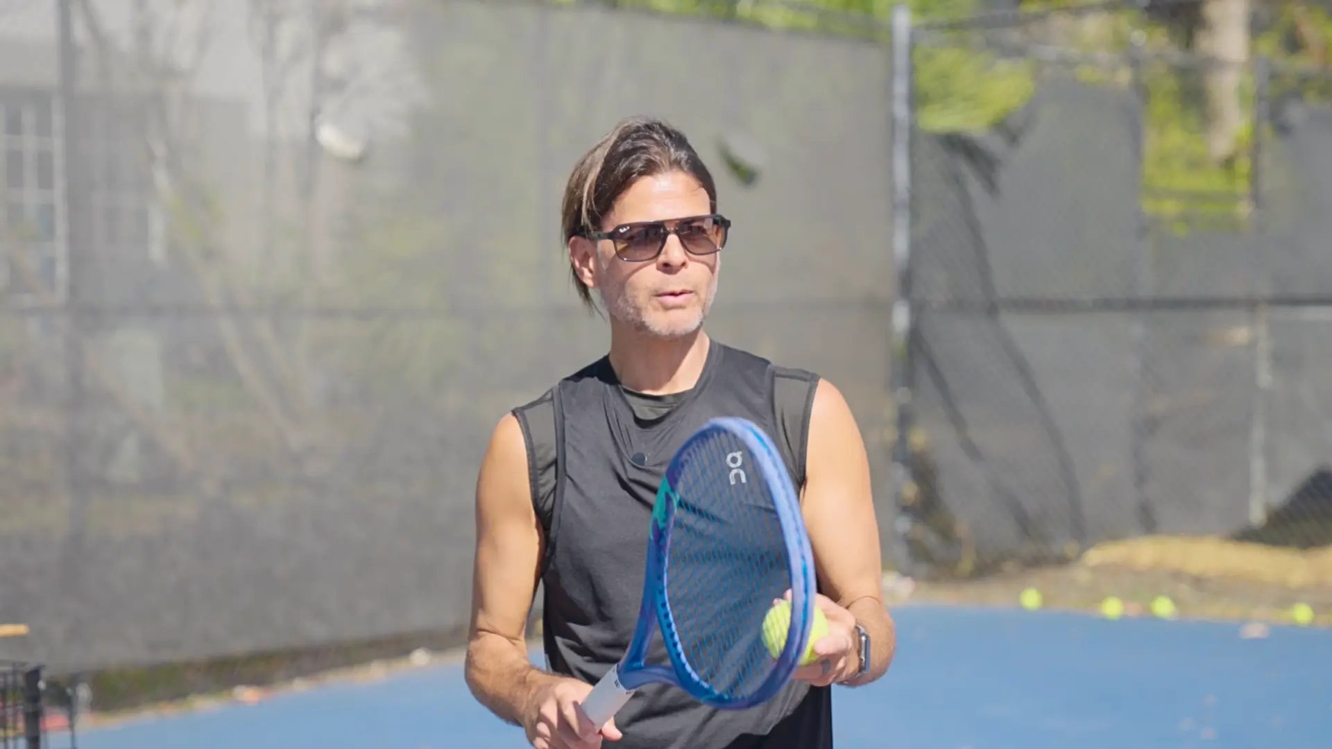 Beginner Tennis Serve Setup