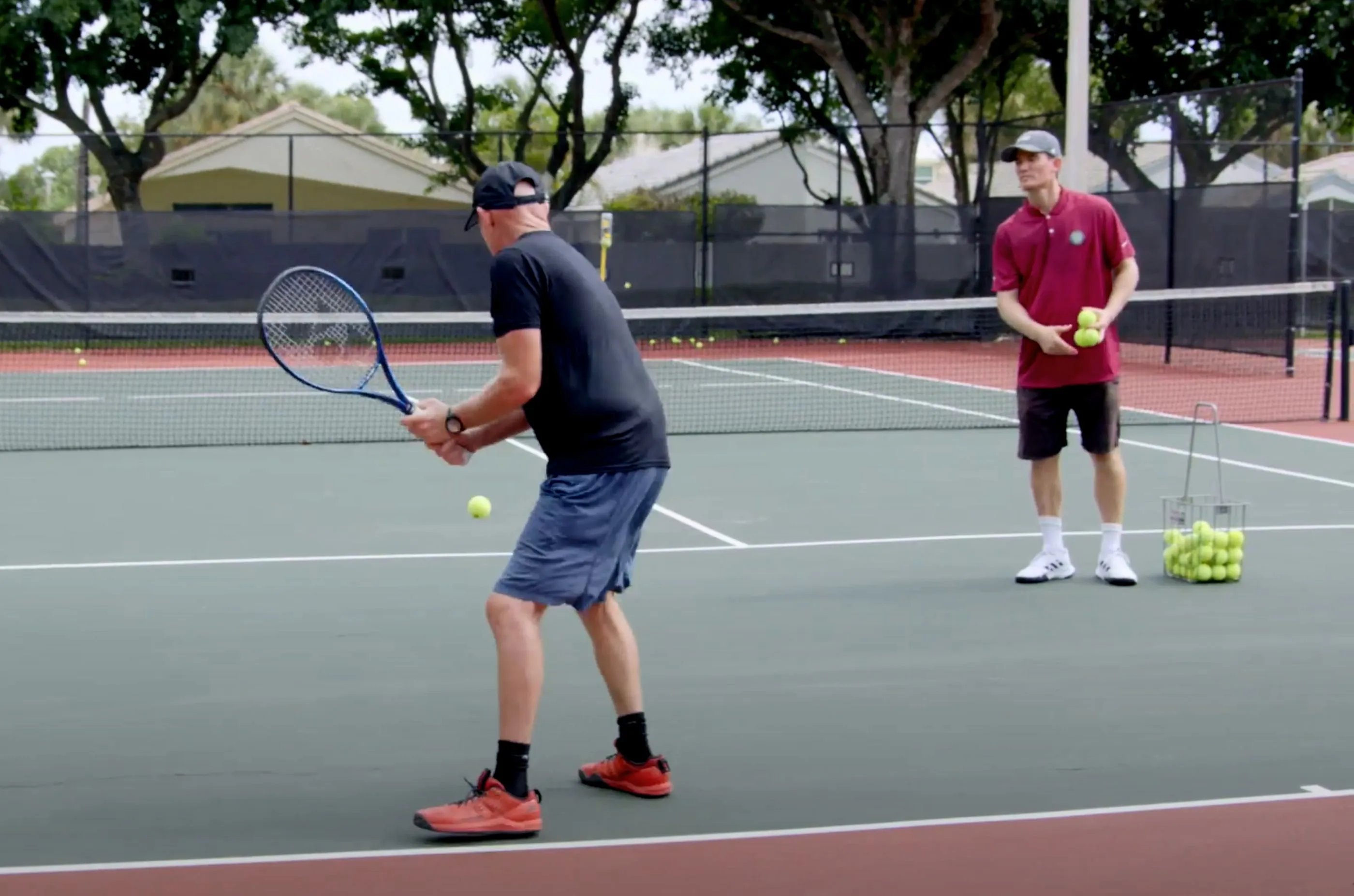 Backhand Technique and Footwork Patterns