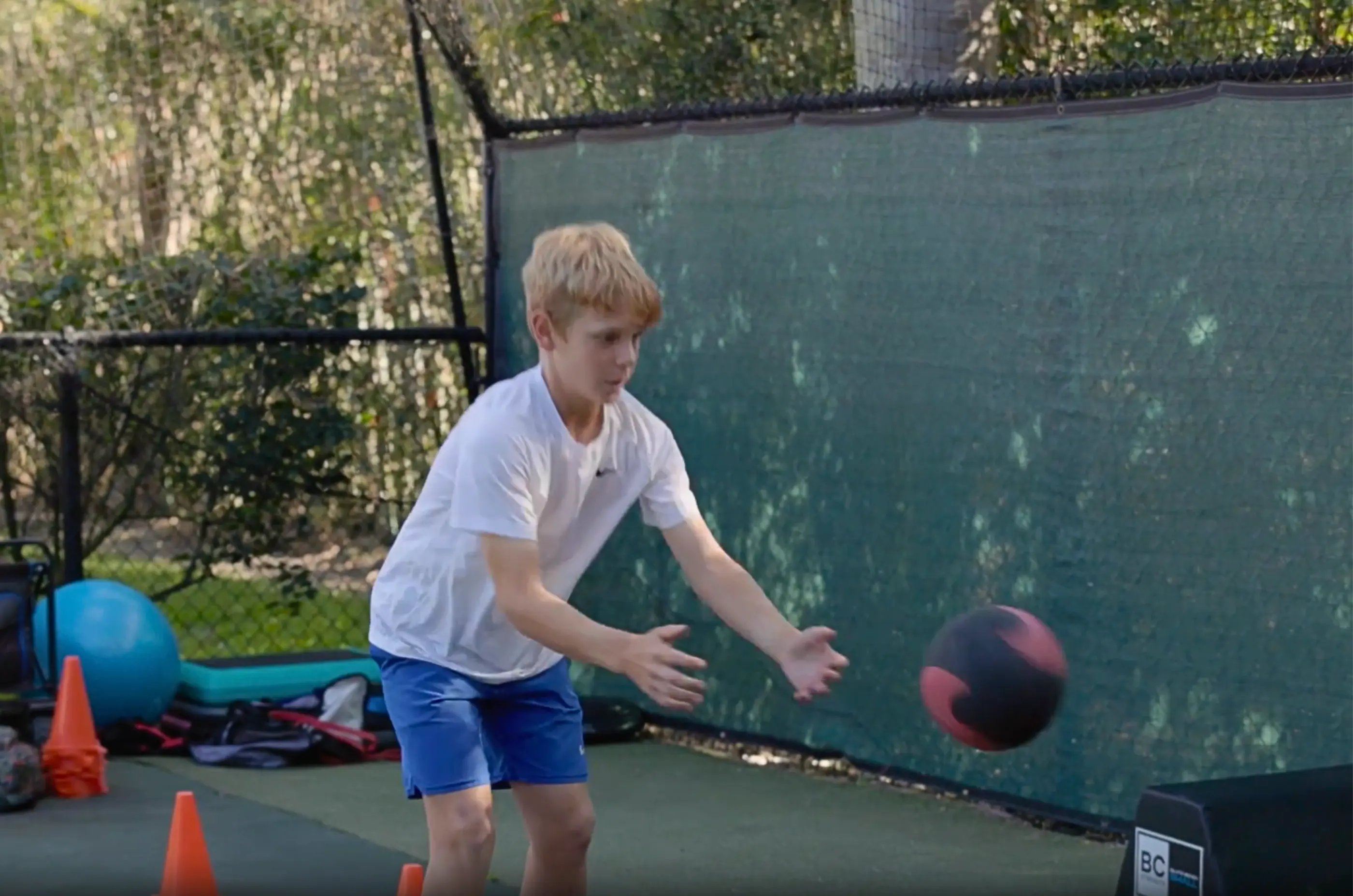 Build Tennis-Specific Power: Med Ball Throws, Shoulder Stability & Wrist Strength