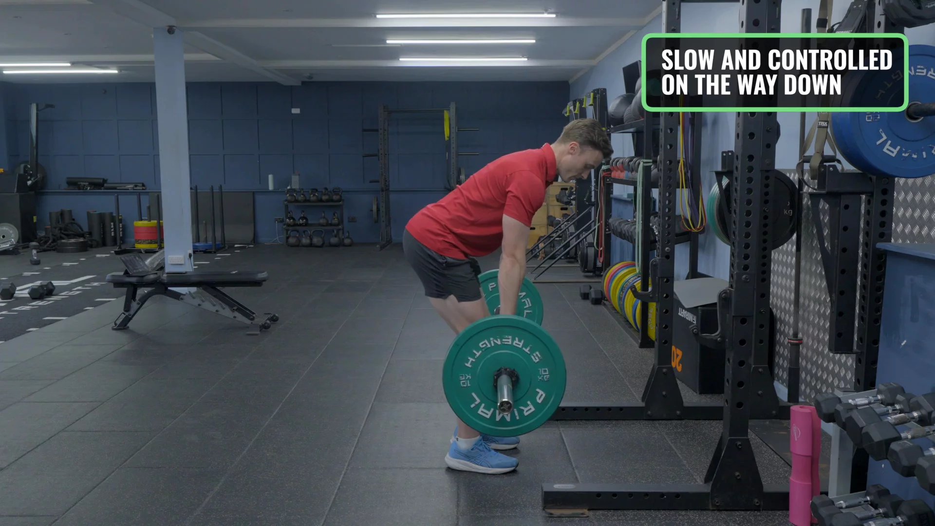 Bent-Over Row: Dumbbell Back Strength Exercise for Stability & Golf Swing Control