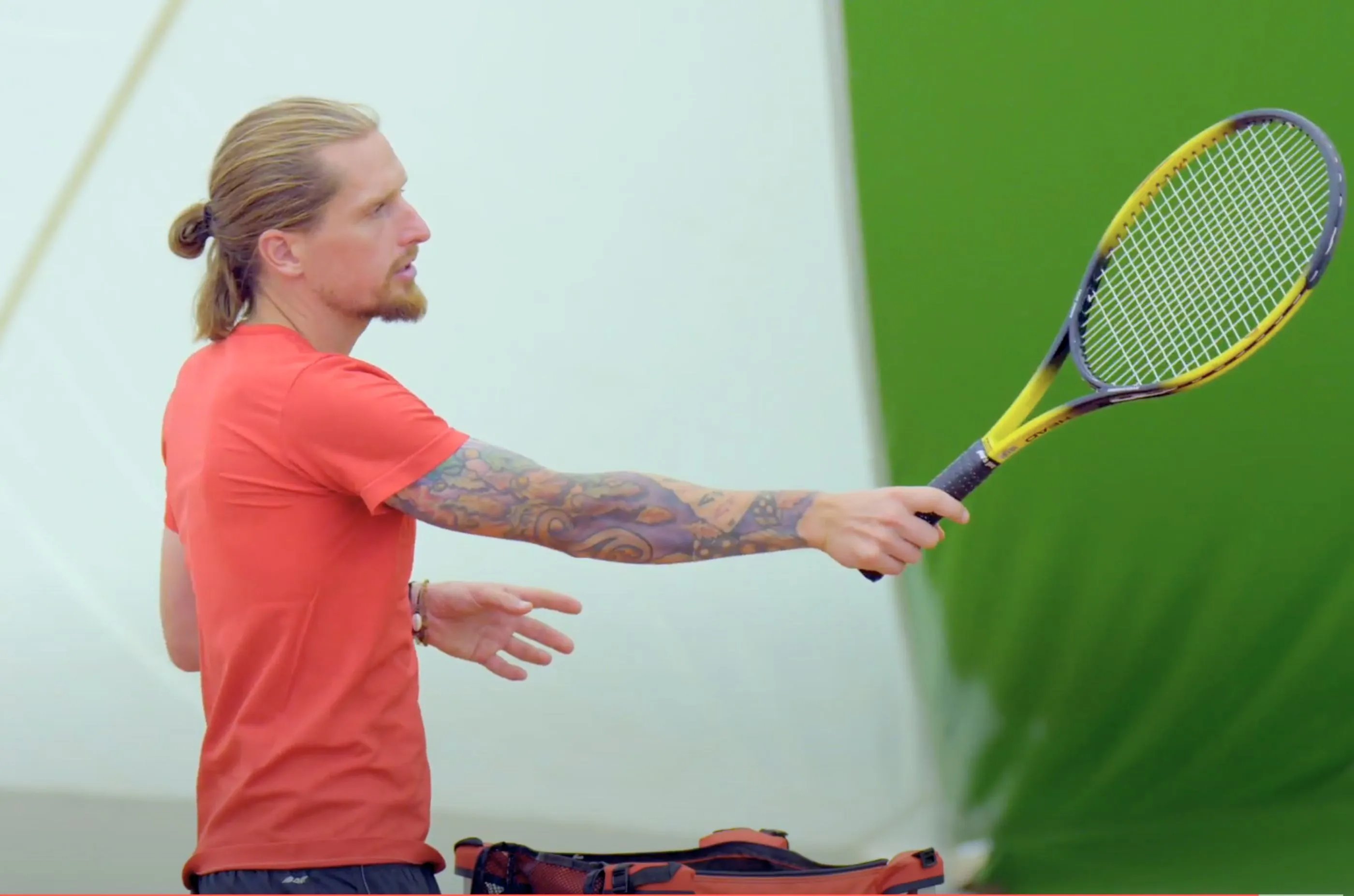 Run Around Forehand - How Iga Was Taught