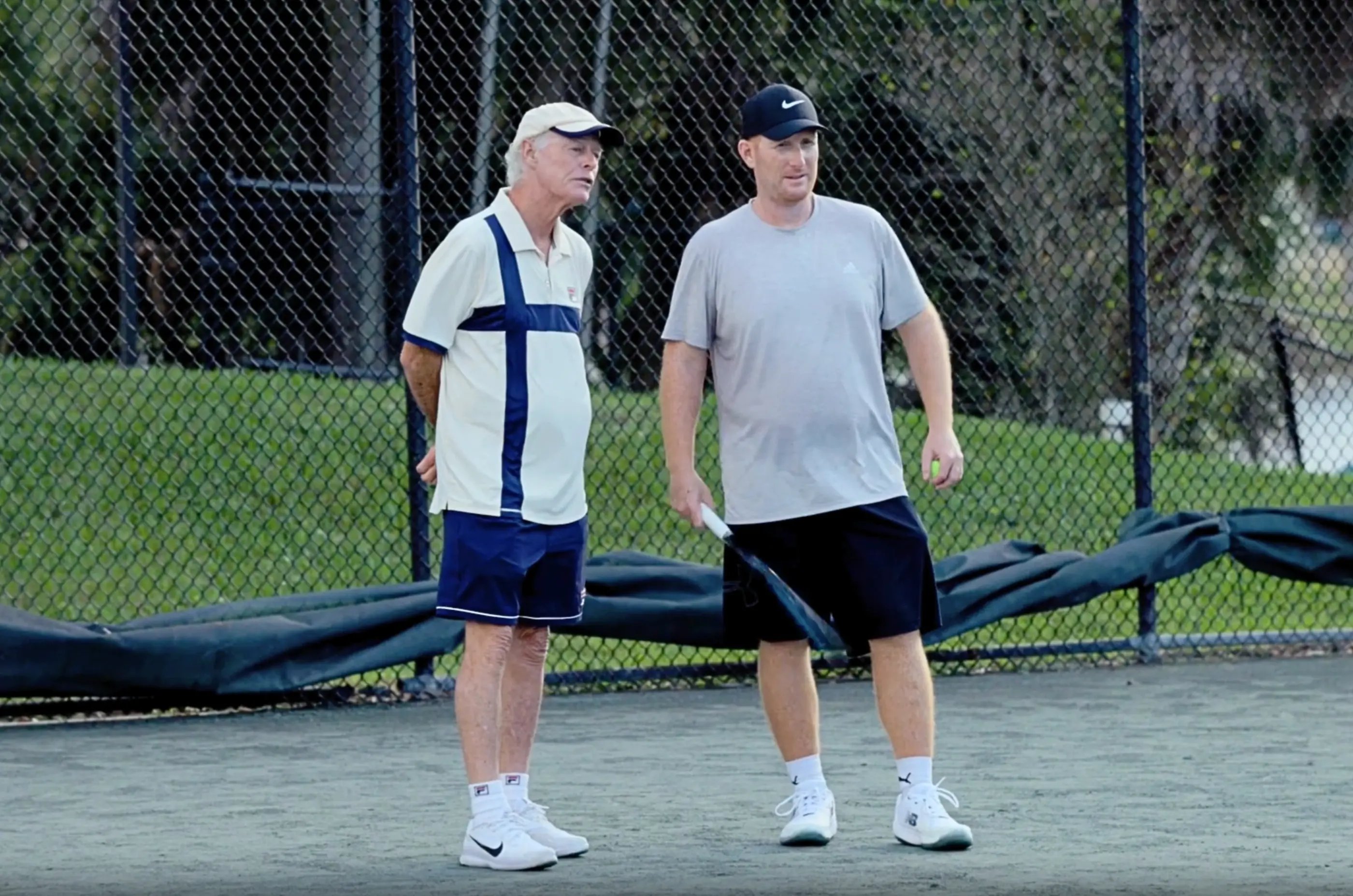 Serving Against A Big Forehand Player