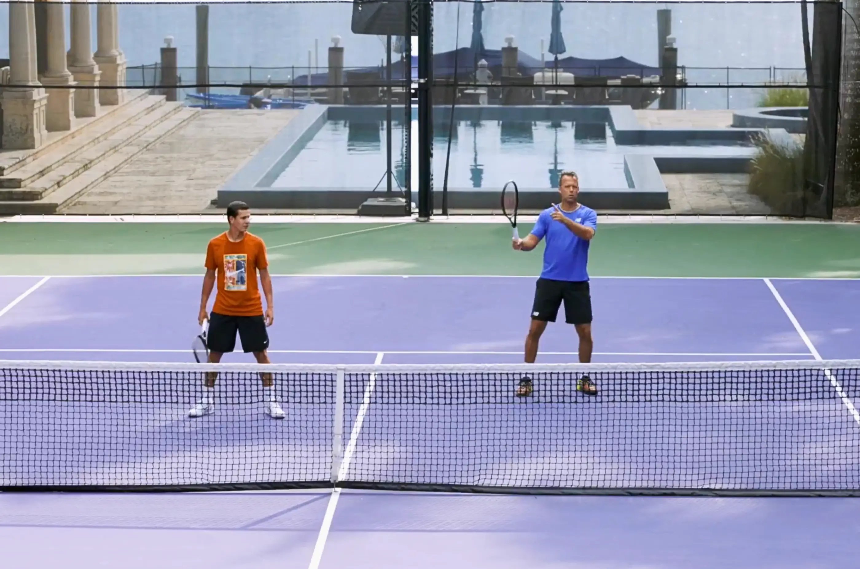 Doubles Positioning with 2 Players at the Net