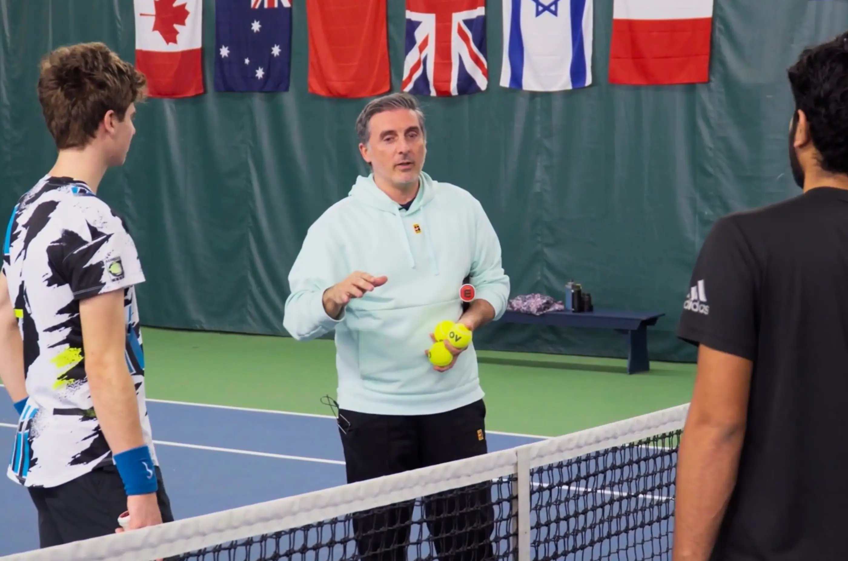 Two-Box Slice Game for Touch, Timing & Footwork