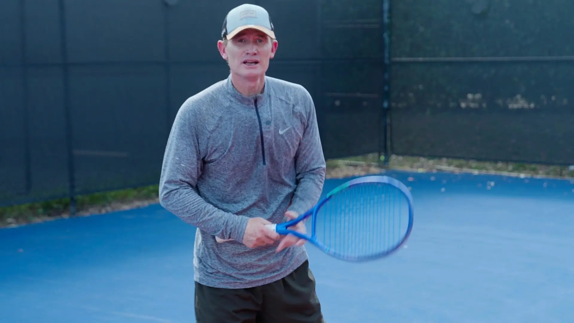 How to Handle Hard, Deep Forehands: Compact Swing & Buggy Whip Right Side Finish