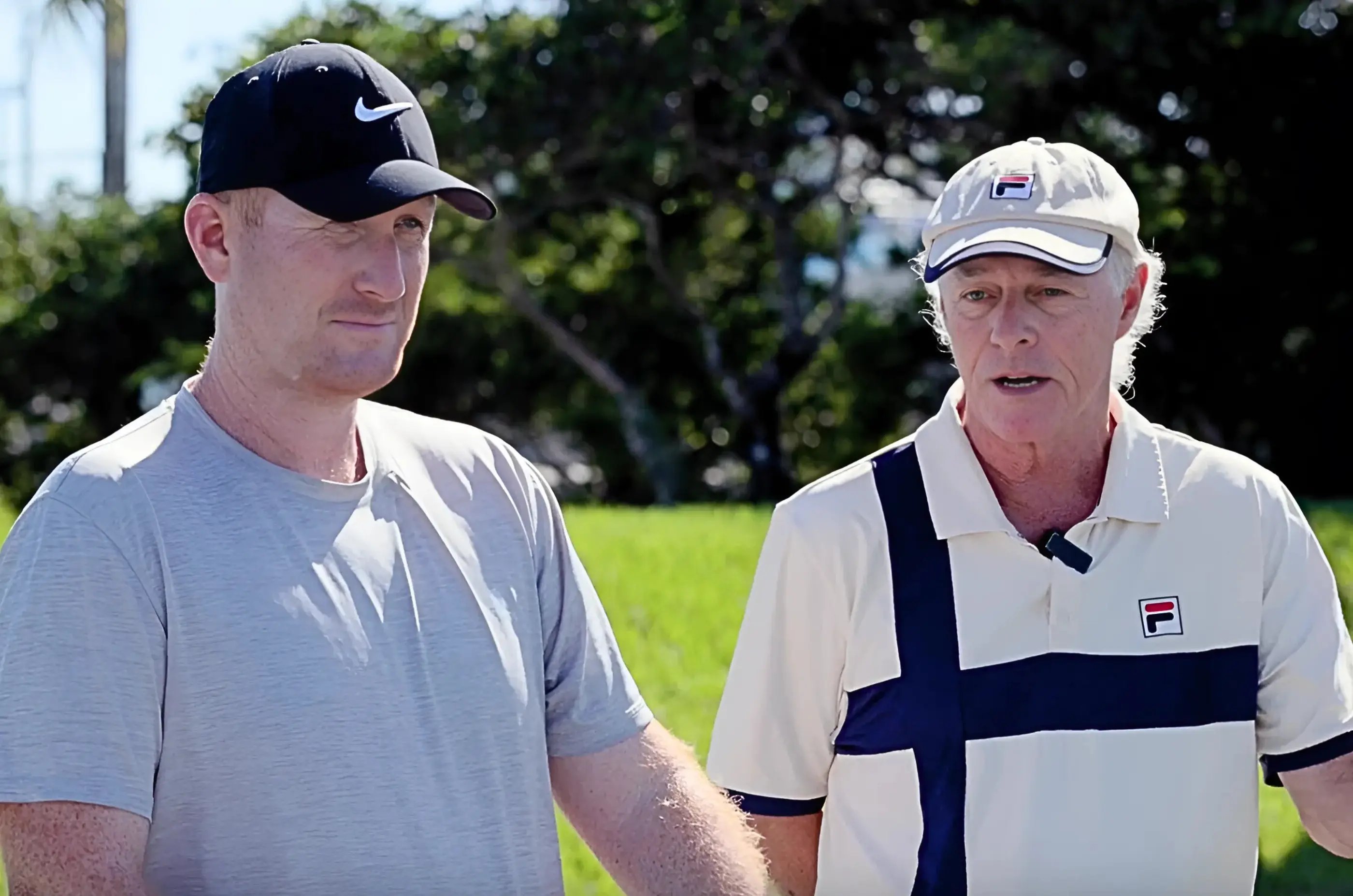 Todd Widom and Pierre Arnold, the Junior Coaches of Peyton Stearns