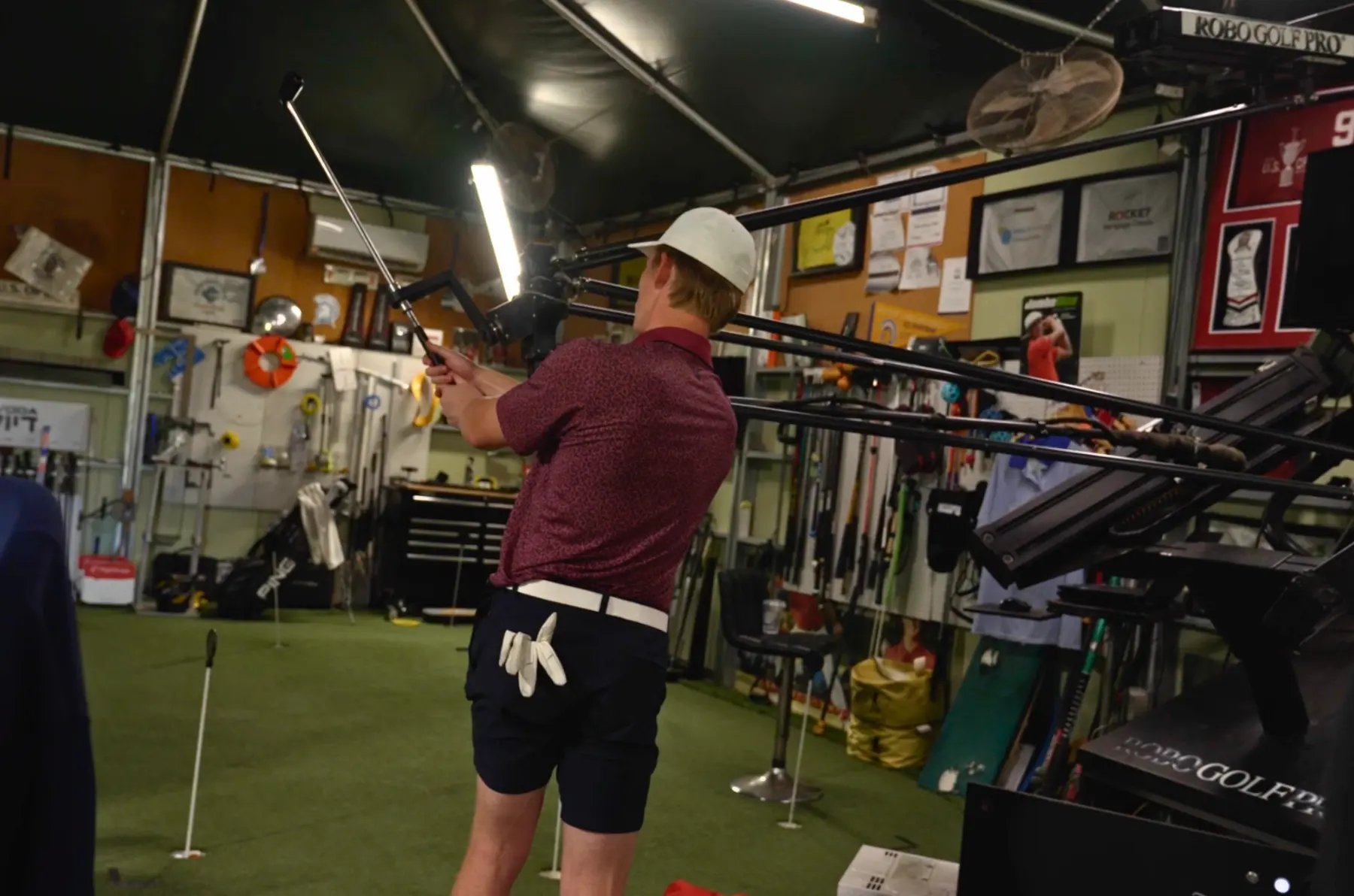 Inside The Lab: High-Tech Golf Training with AI, Simulators & RoboGolfPro