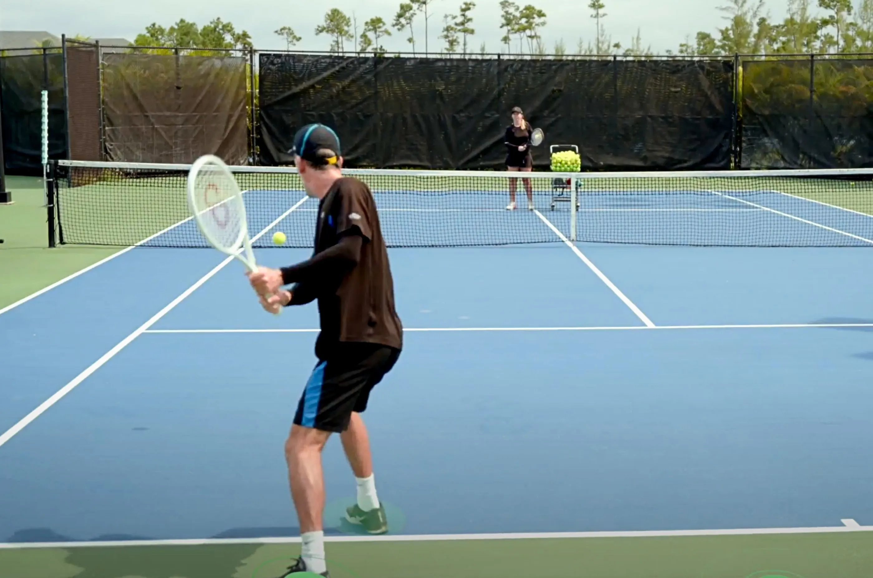 Backhand Technique and Footwork Patterns