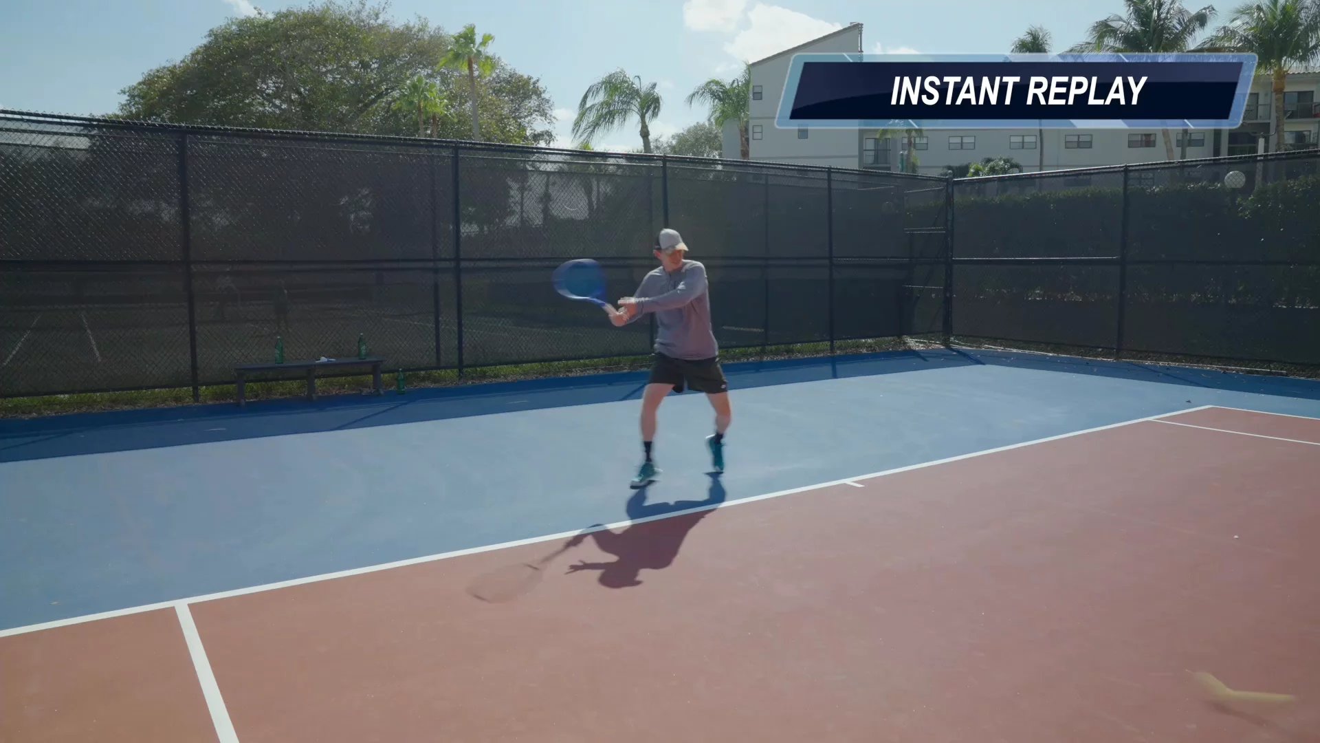 How to Handle Hard, Deep Forehands: Compact Swing & Buggy Whip Right Side Finish