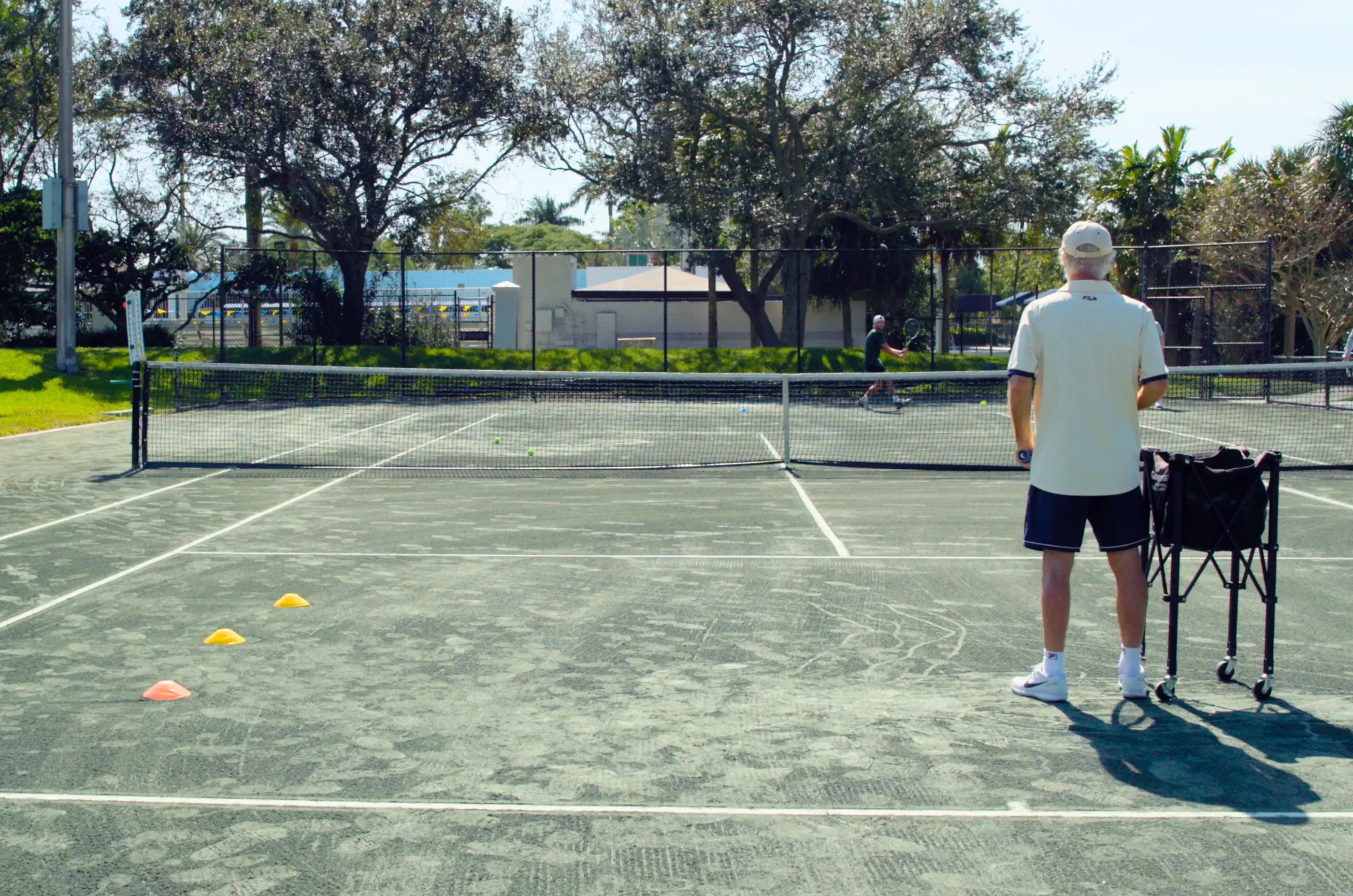 Backhand Crosscourt Targets