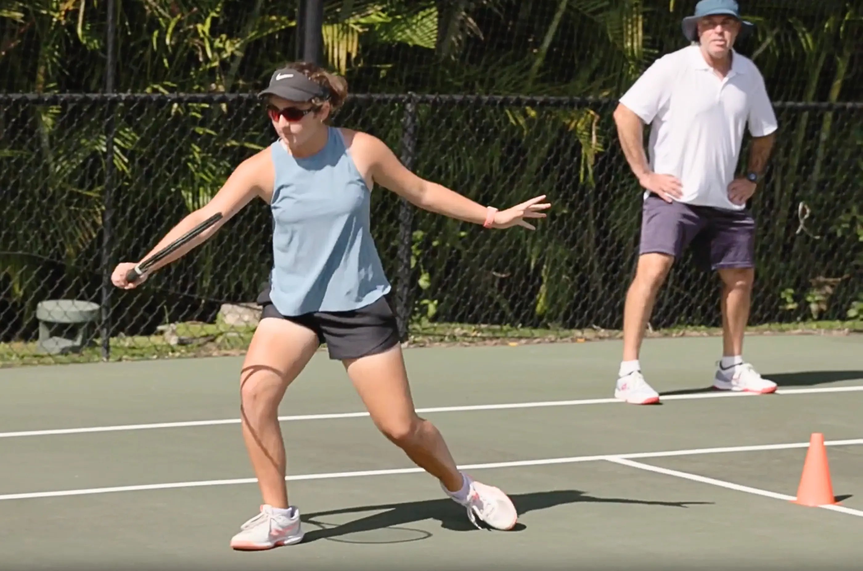 Approach Shot and Volley Transition Footwork