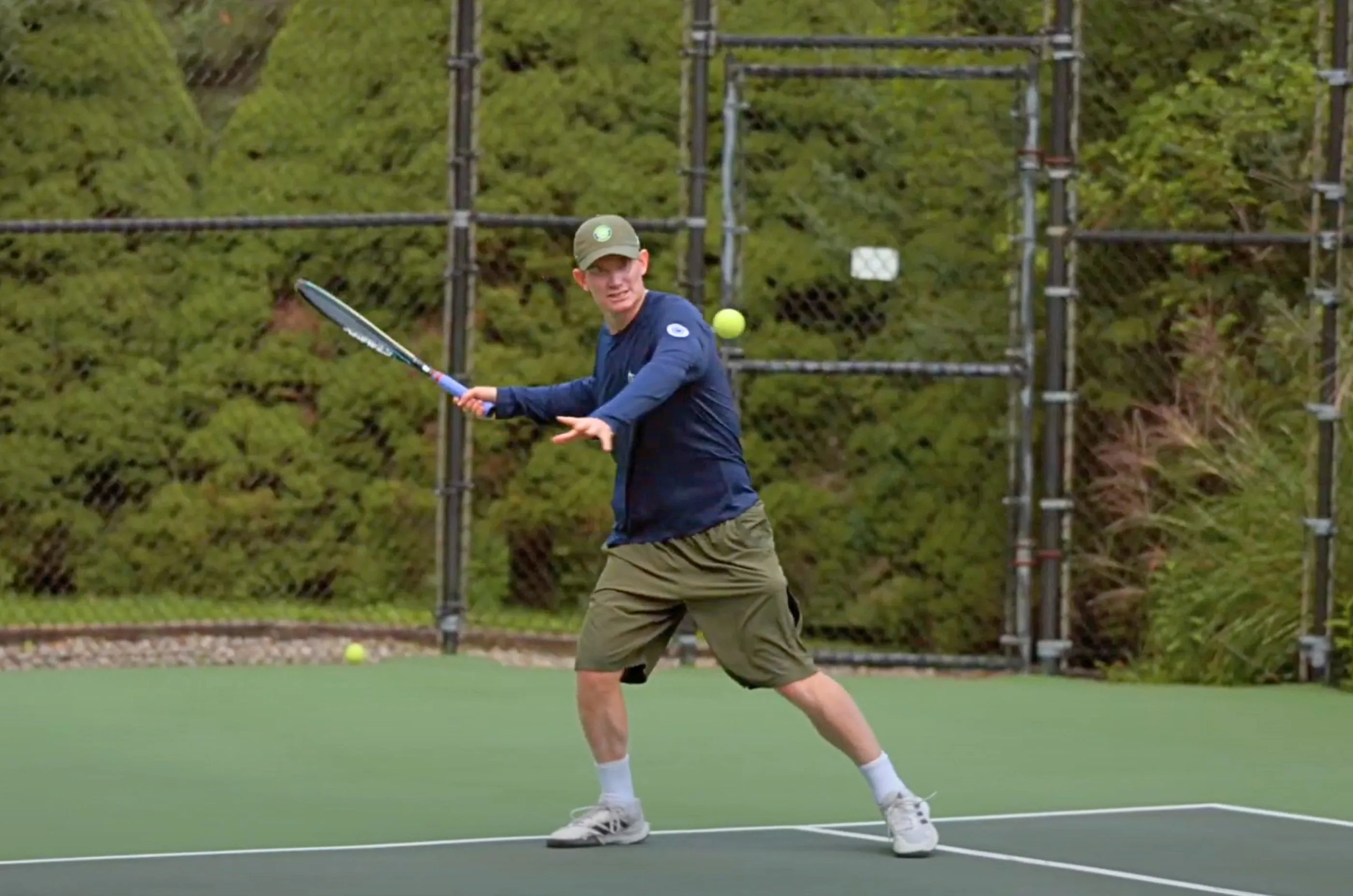 How Taylor Fritz Was Taught The Forehand