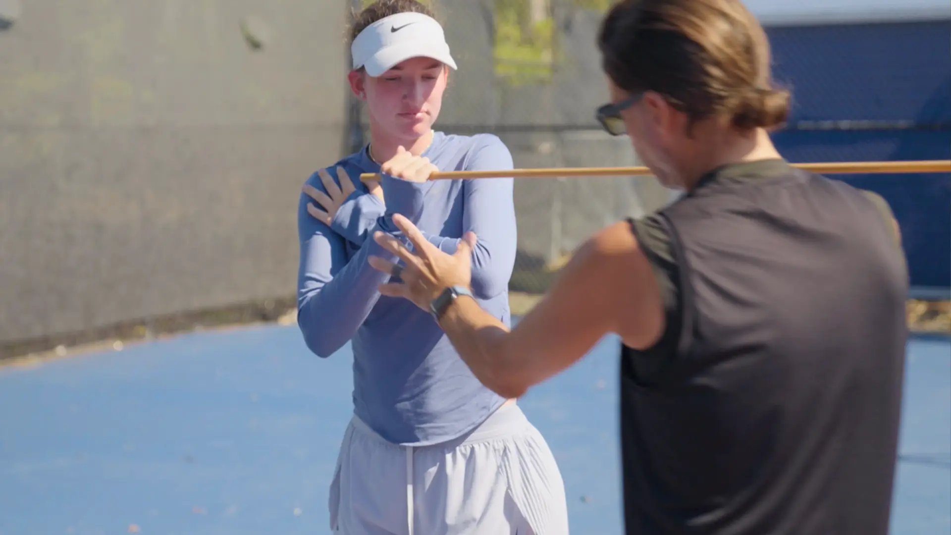 Serve Power Stance: Hip Loading for More Power