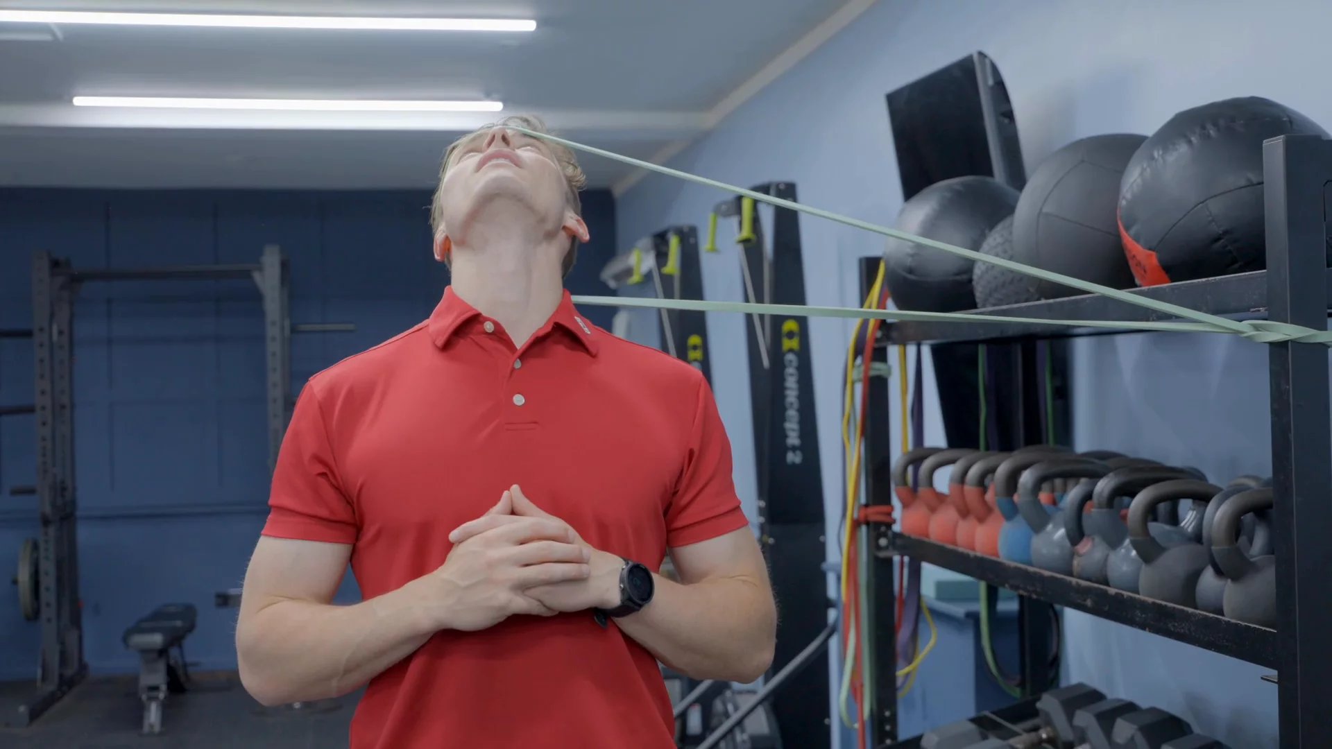 Lateral Band Neck Flexion & Extension: Build Robust Neck Strength & Injury Prevention for Golf
