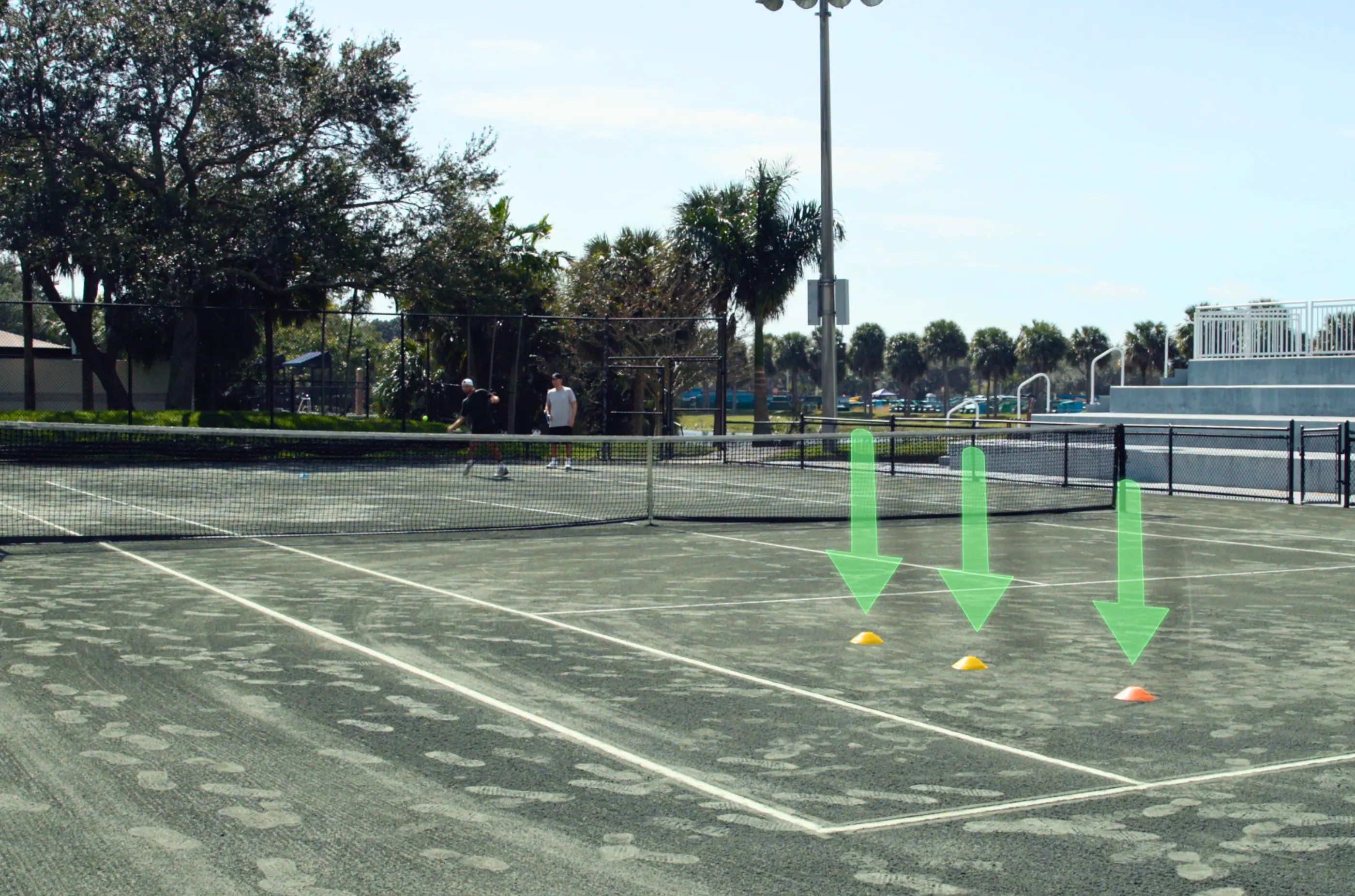 Inside-out Forehand Targets