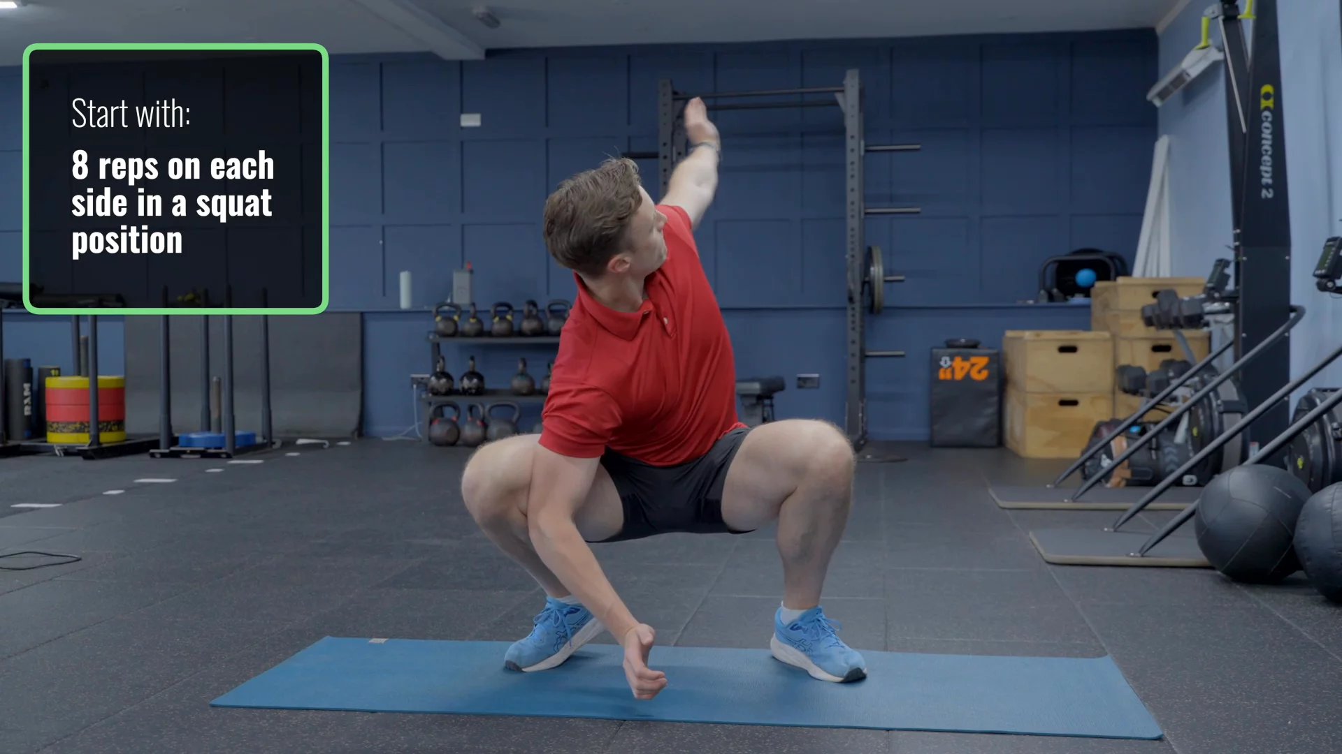 Deep Squat Rotation: Improve Mobility, Flexibility & Rotation for Better Golf Swings