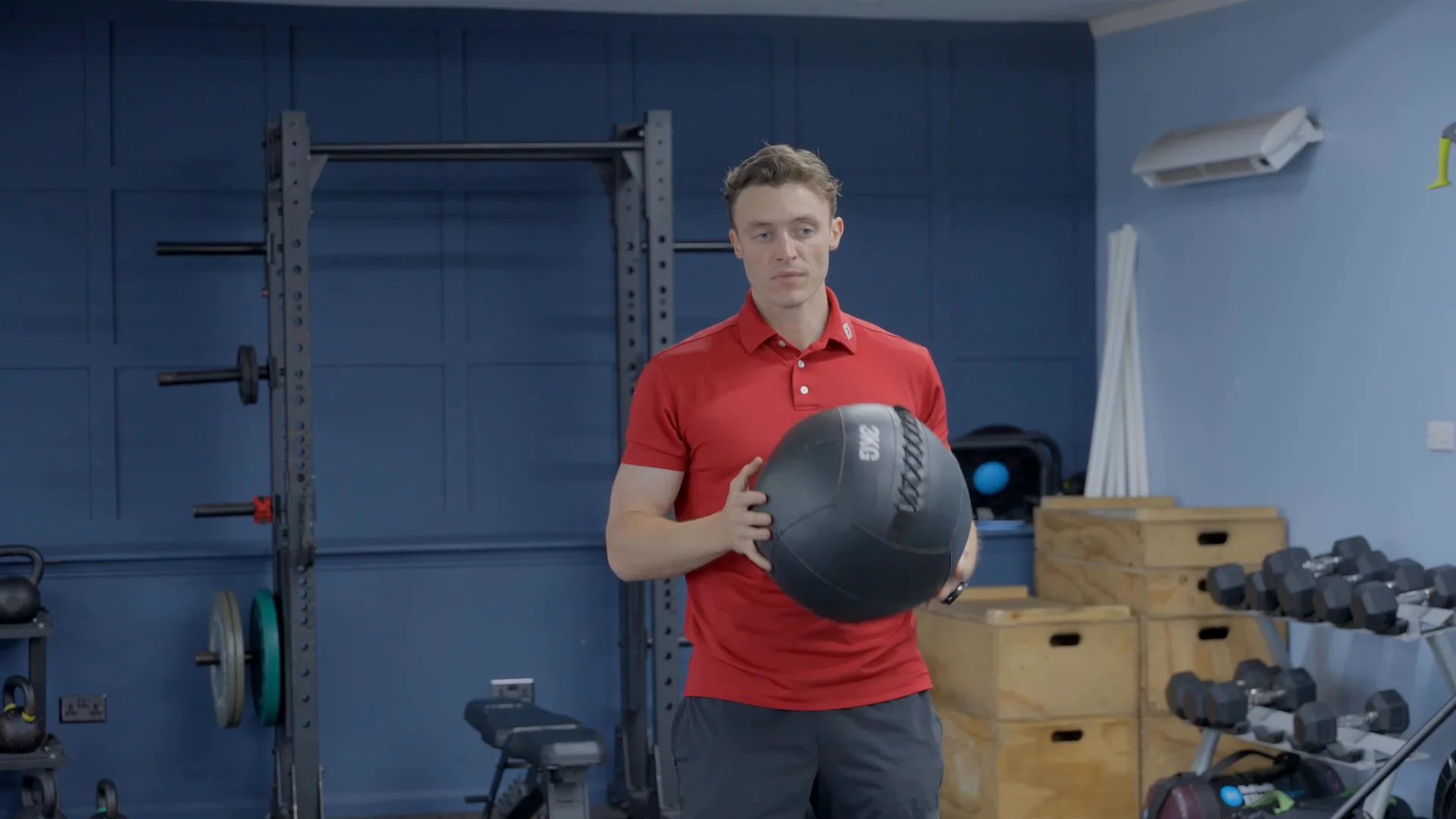 Medicine Ball Slam: Explosive Upper Body Power Training to Maximize Clubhead Speed