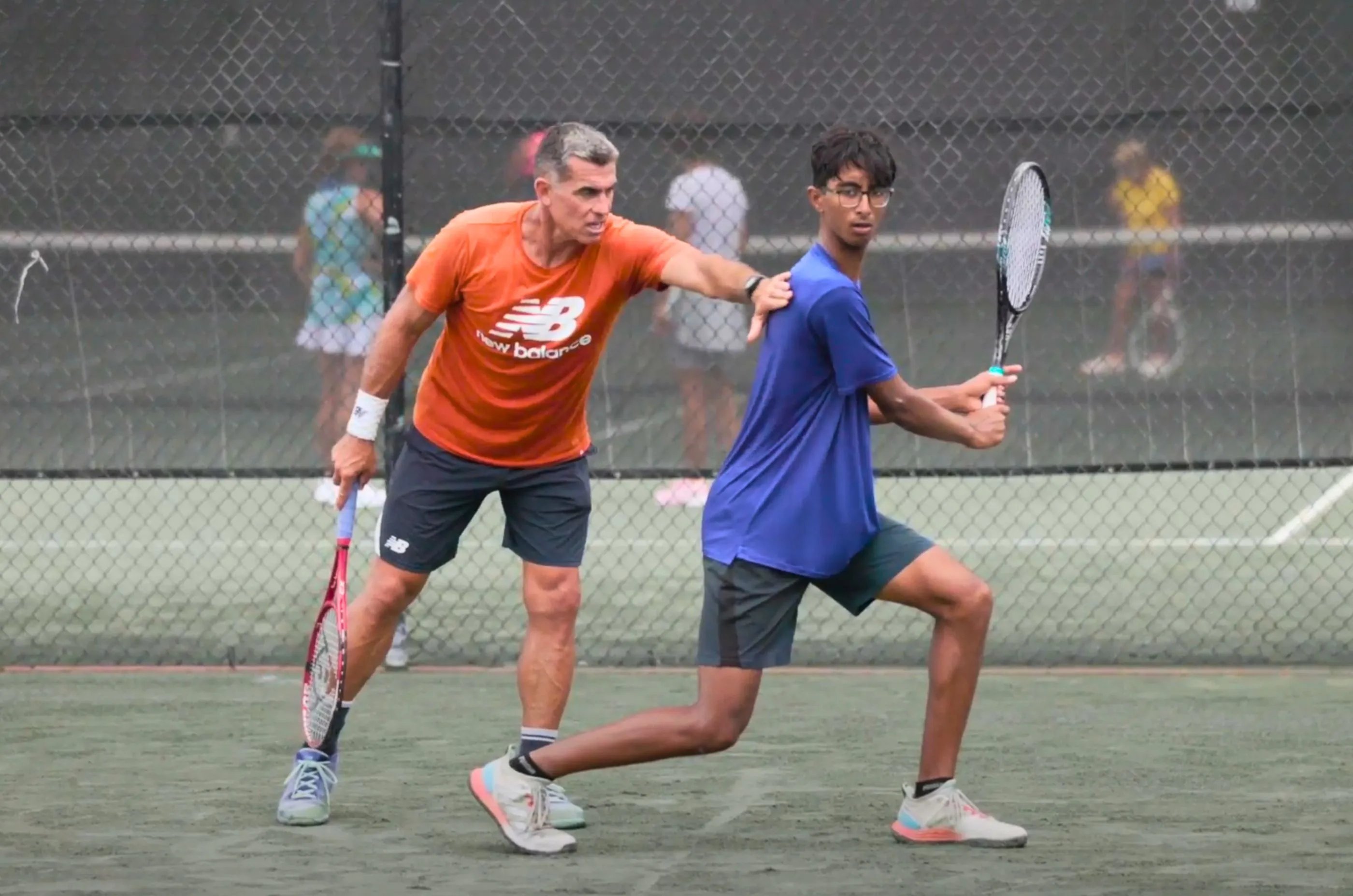 Balanced Open-Stance Backhand: Rotation & Extension