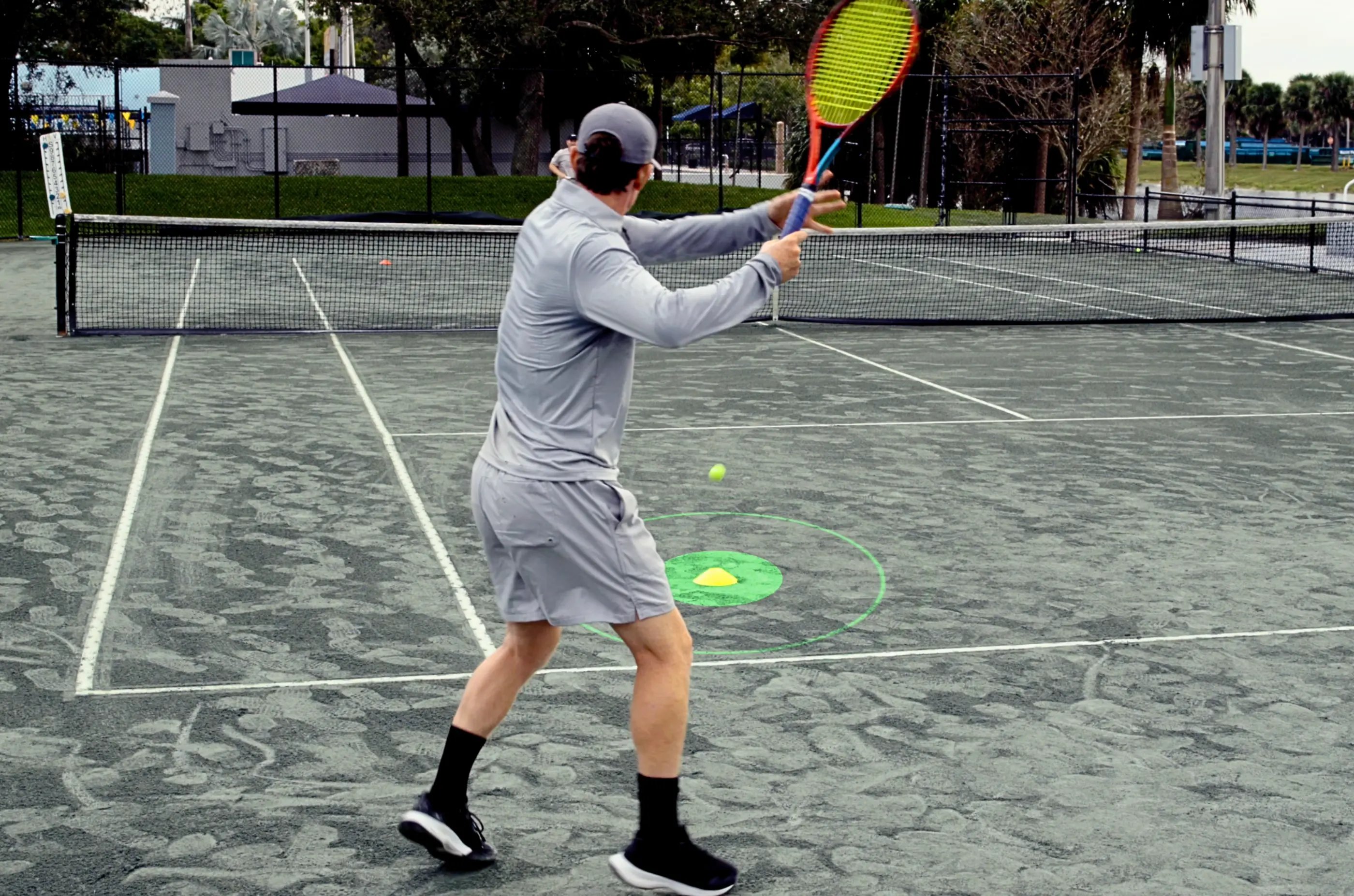 Live ball Targets: Forehand & Backhand Side to Side