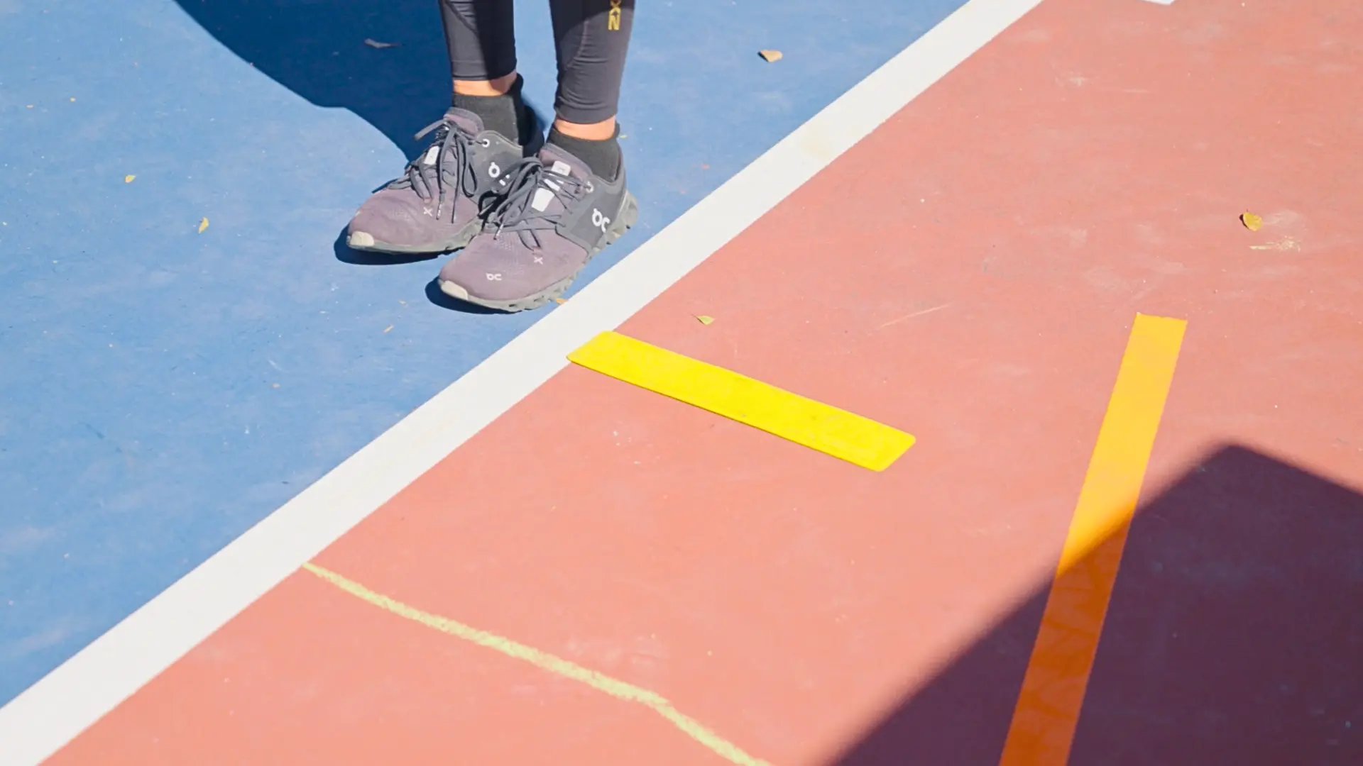 Serve Recovery: Landing and Split Step