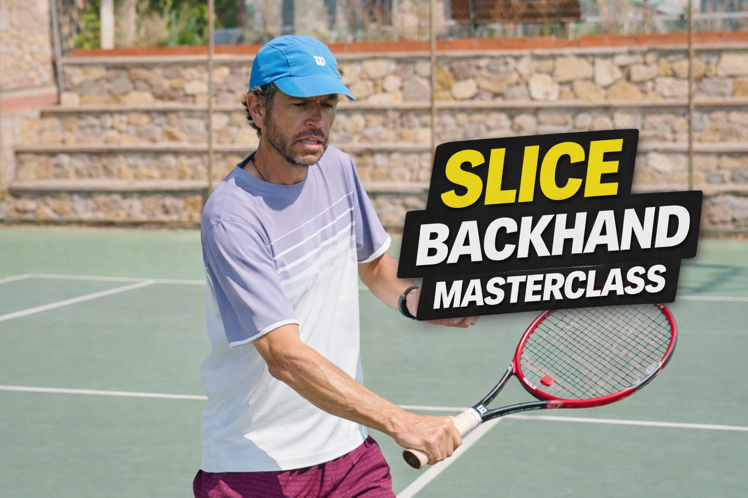 The Complete Guide to the Slice Backhand (How Elite Coaches Turn It Into a Weapon)