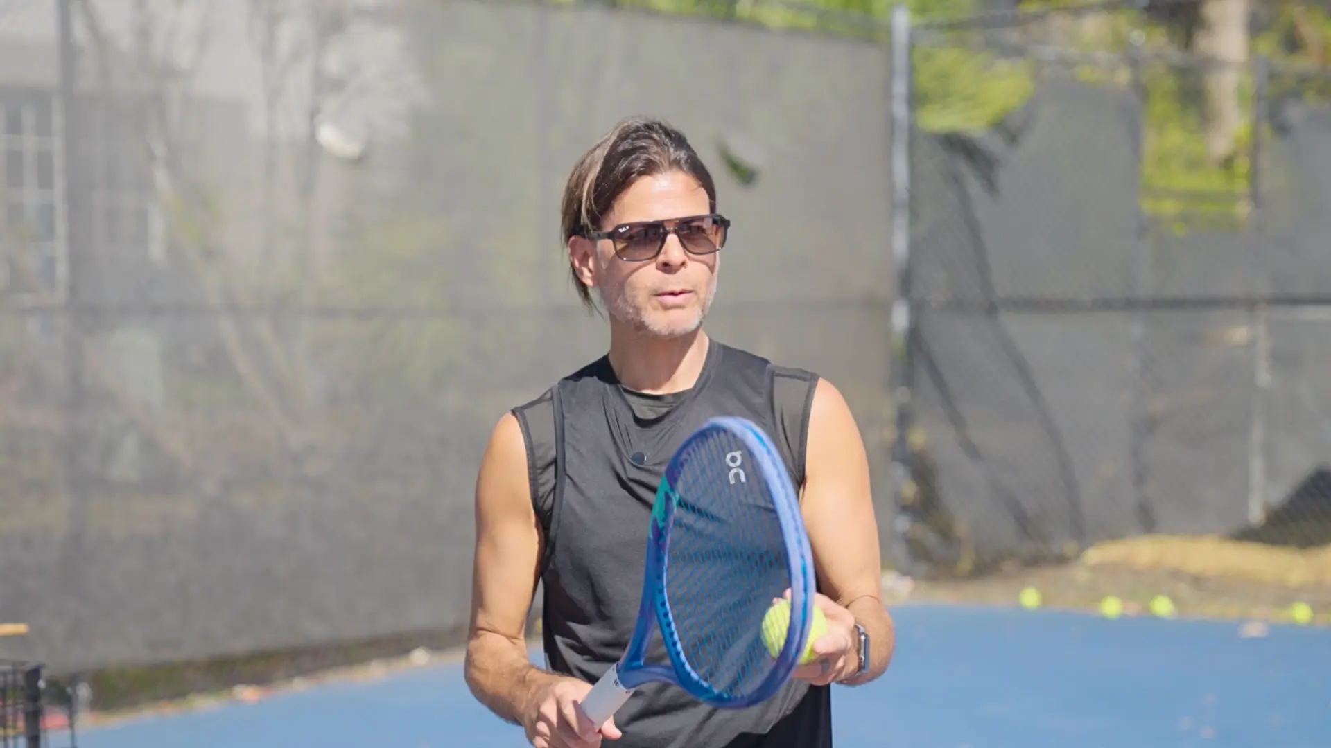 Beginner Tennis Serve Setup