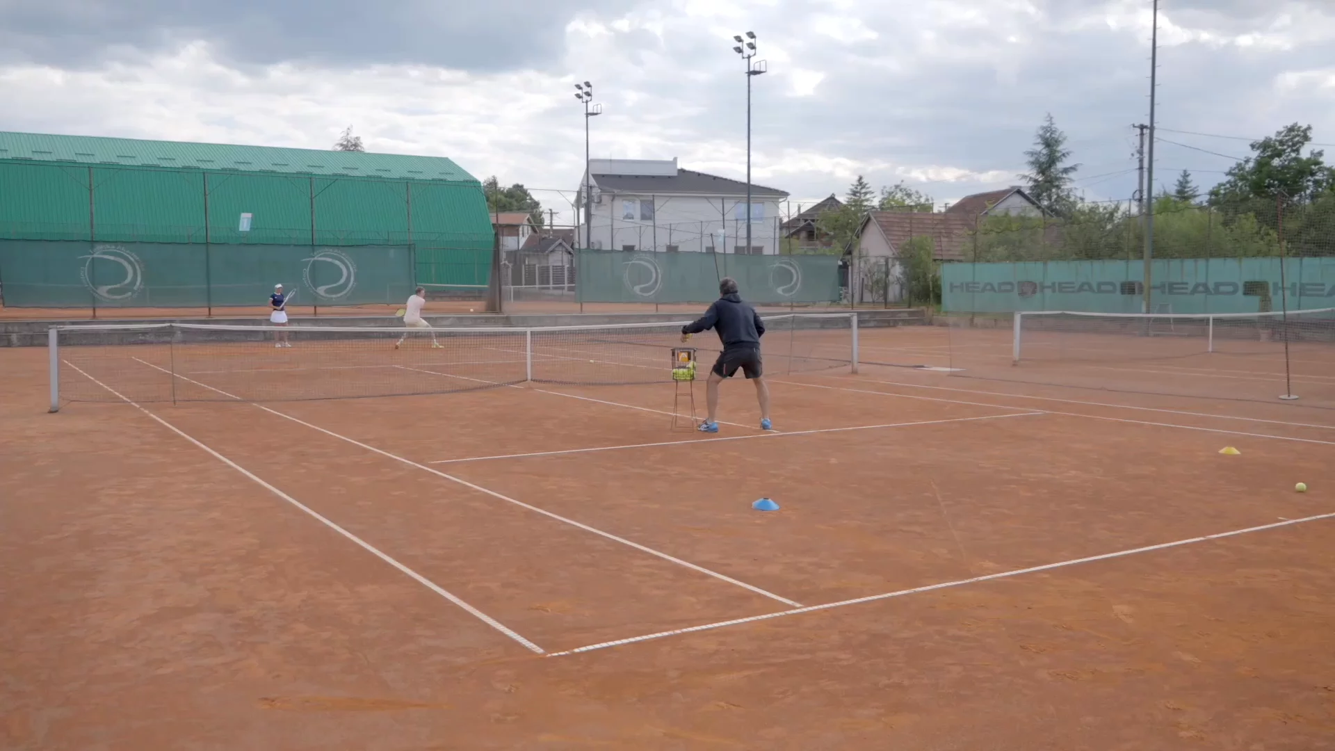 Backhand Recovery, Transition & Short Ball Attack