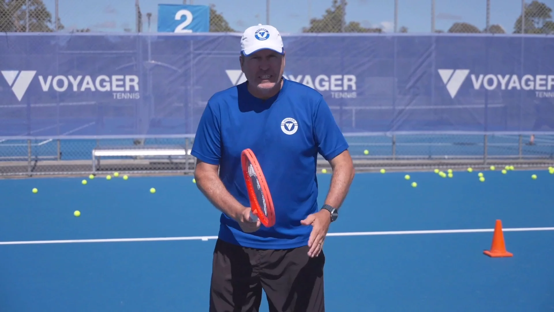 Using the Non-Dominant Hand to Control the Racket Face