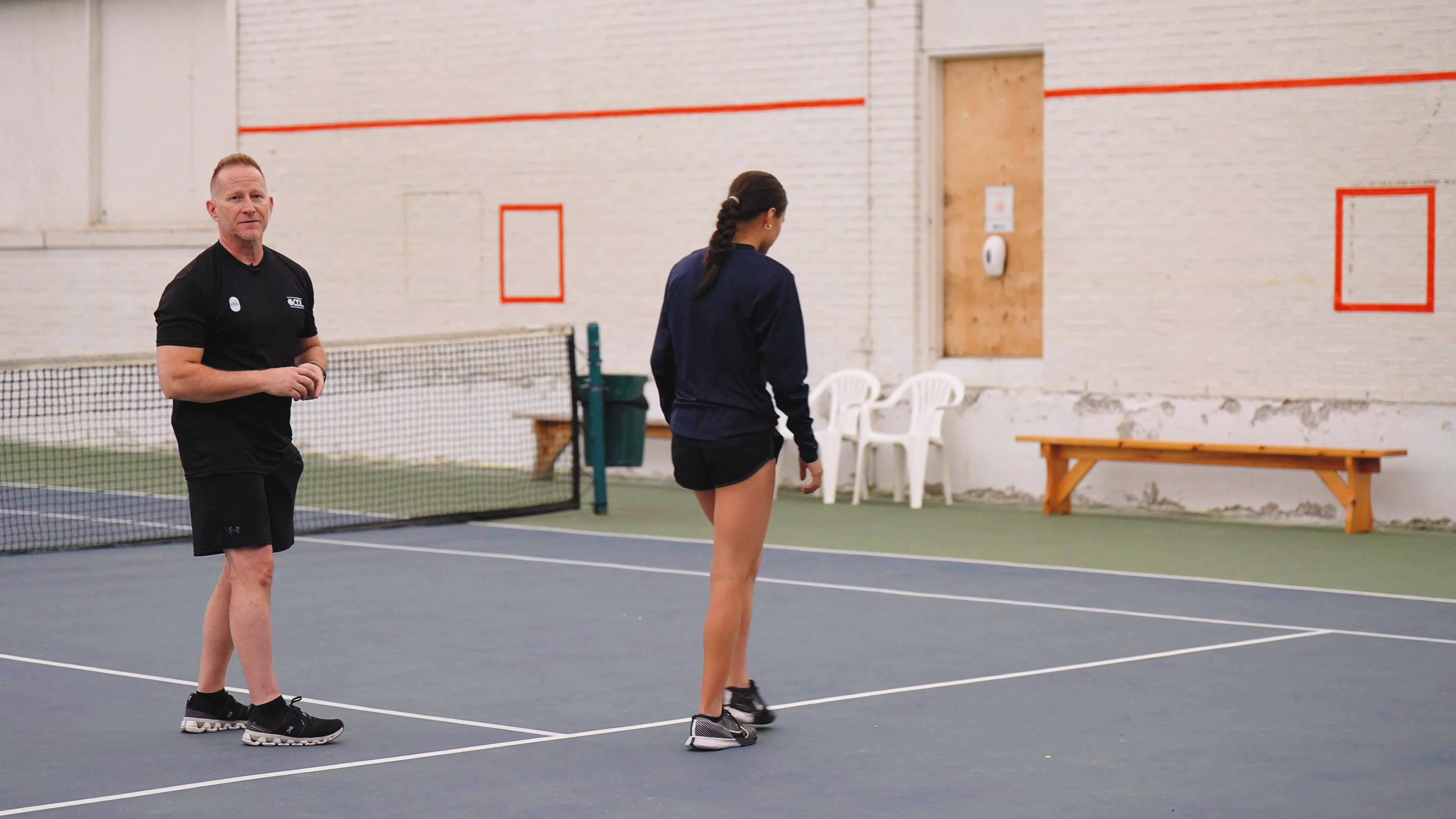 MOVEMENT DRILL - Ball drop in front x 8-10