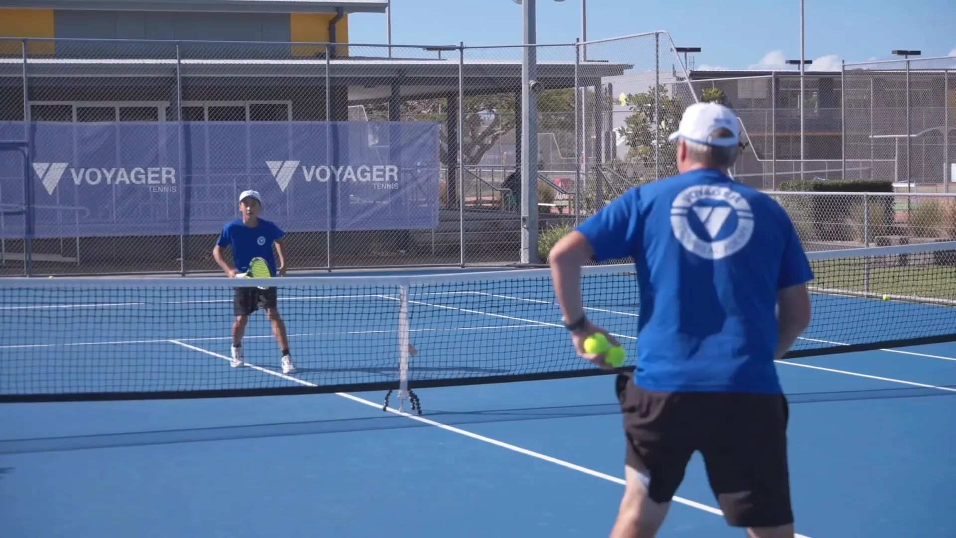 Half-Volley Transition: From Defense to Attack