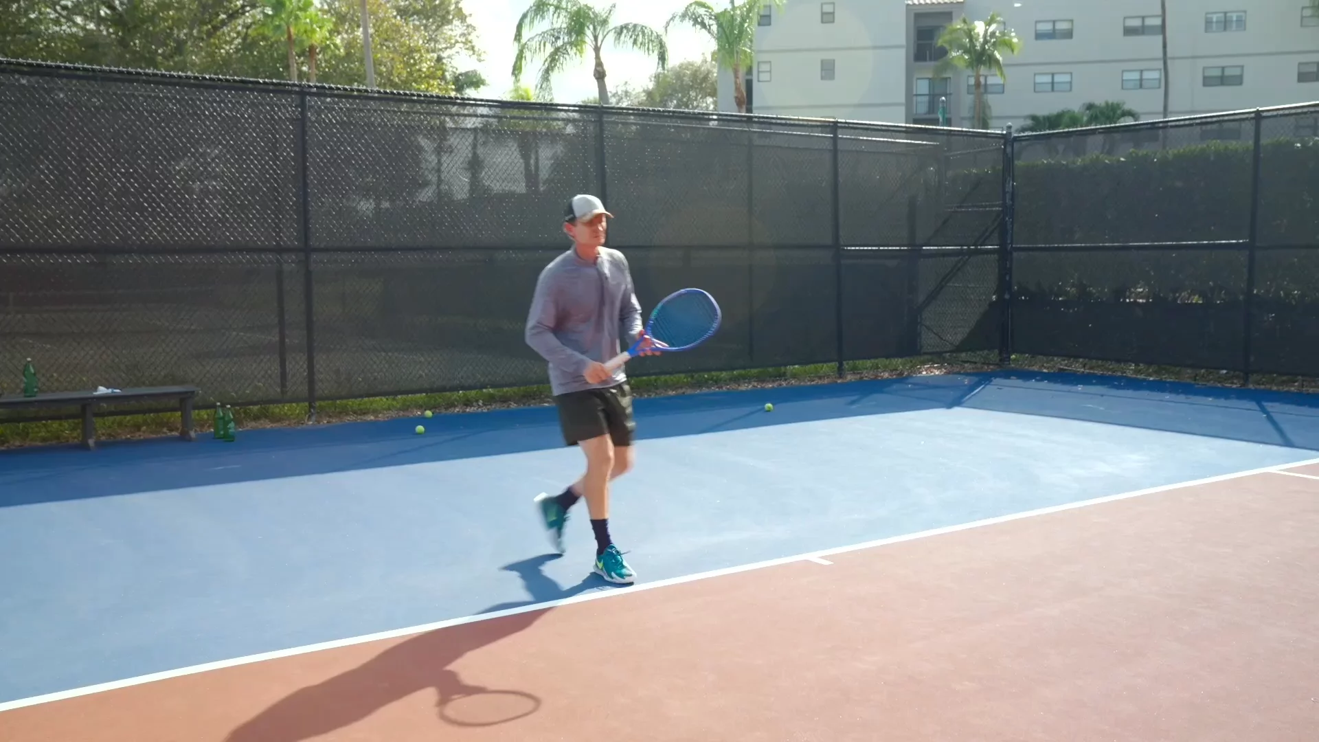 Using a Short, Low Finish on the Forehand