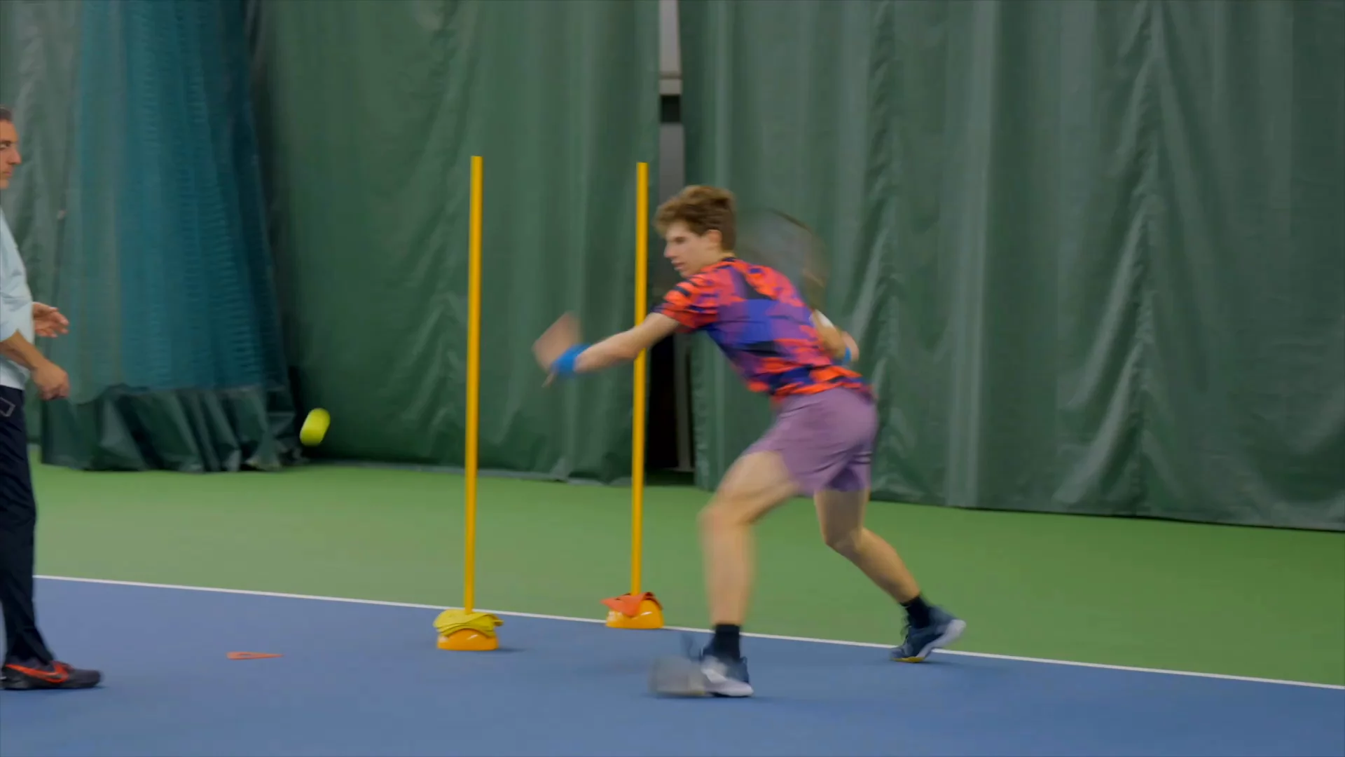 Attacking Short Balls with Explosive Footwork