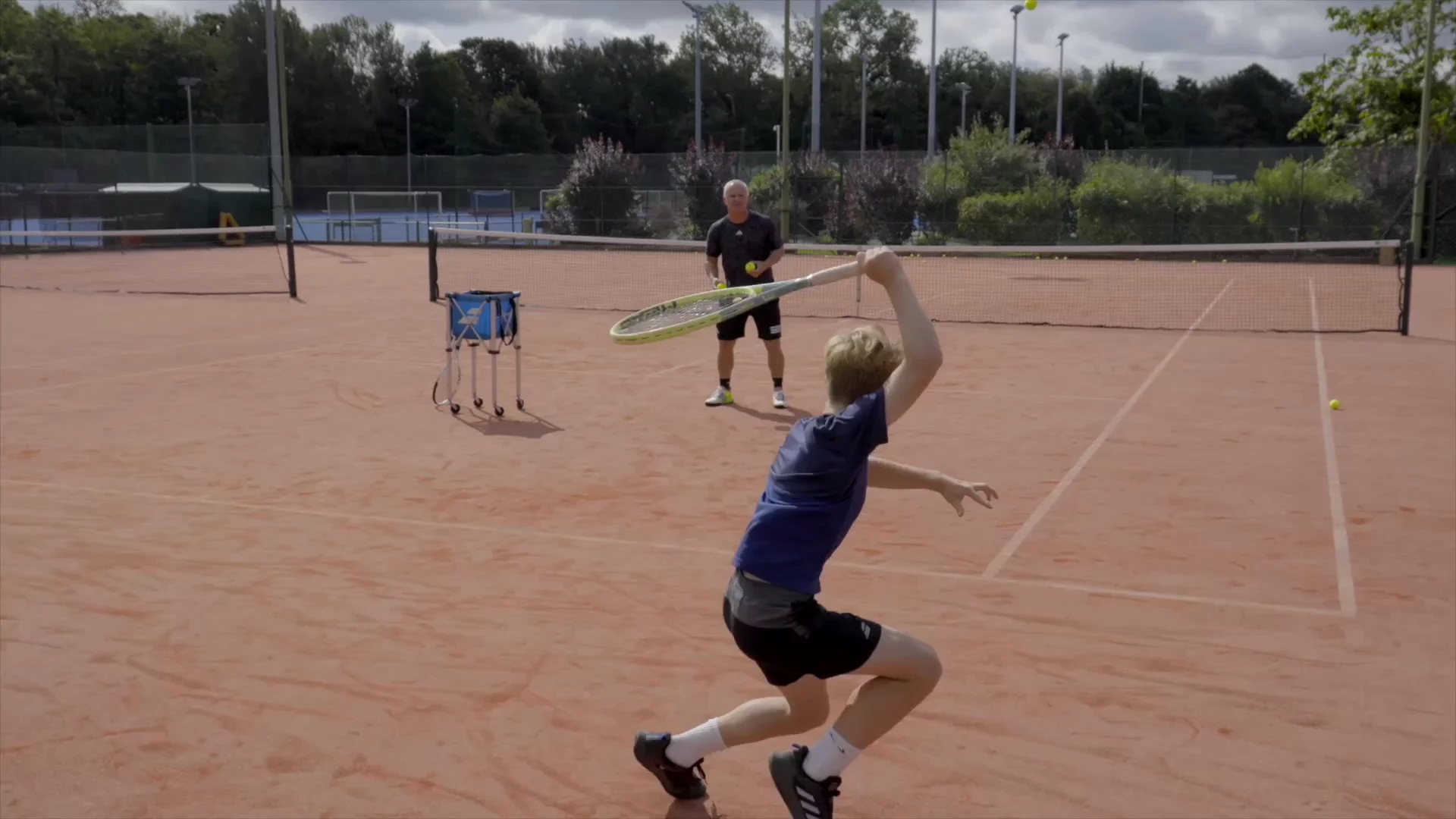 The Running Forehand: Defend High & Heavy from the Corner