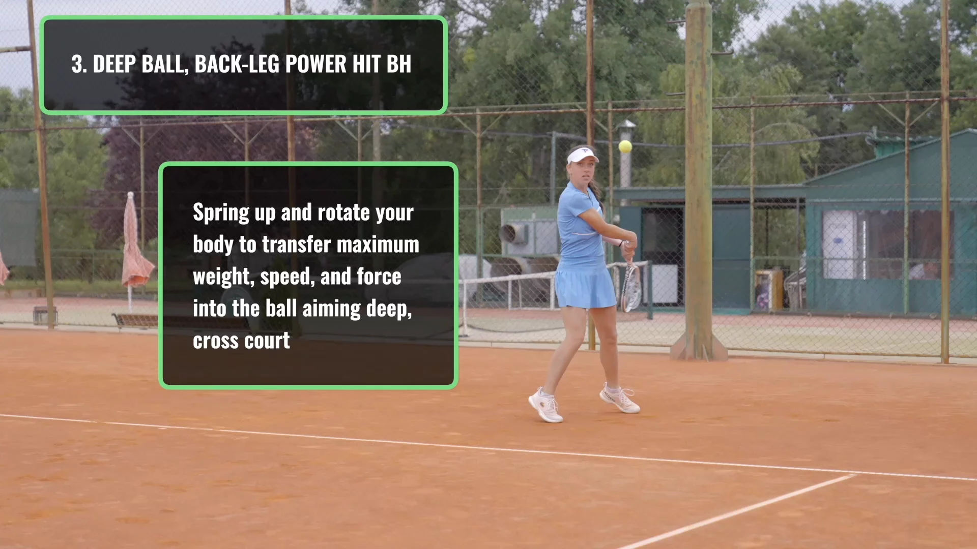 Butterfly Drill: Backhand Deep & Short Ball Footwork Drill
