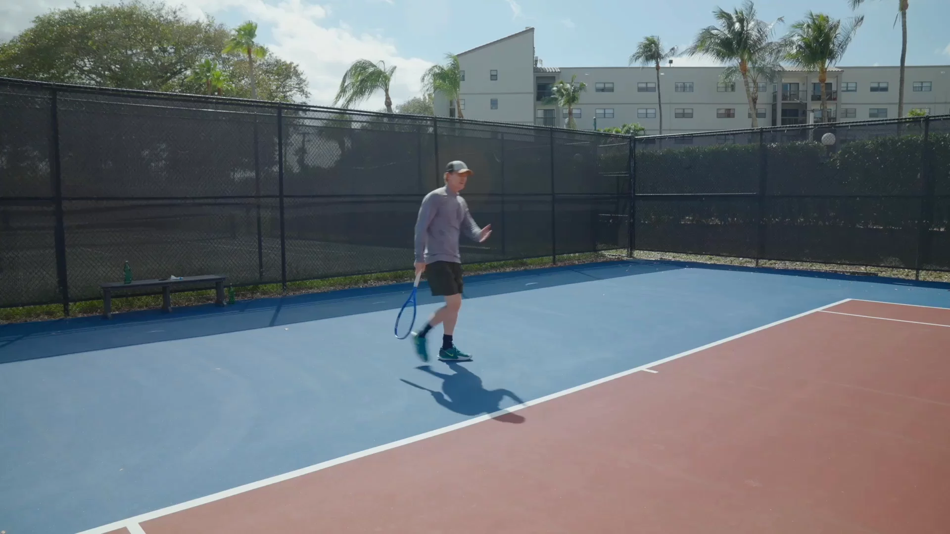Buggy Whip Forehand: Handling Deep Balls Behind the Baseline