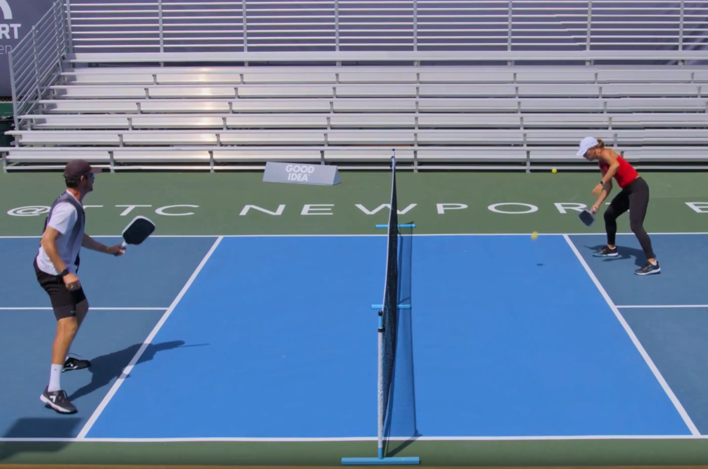 Cross Court Dinks