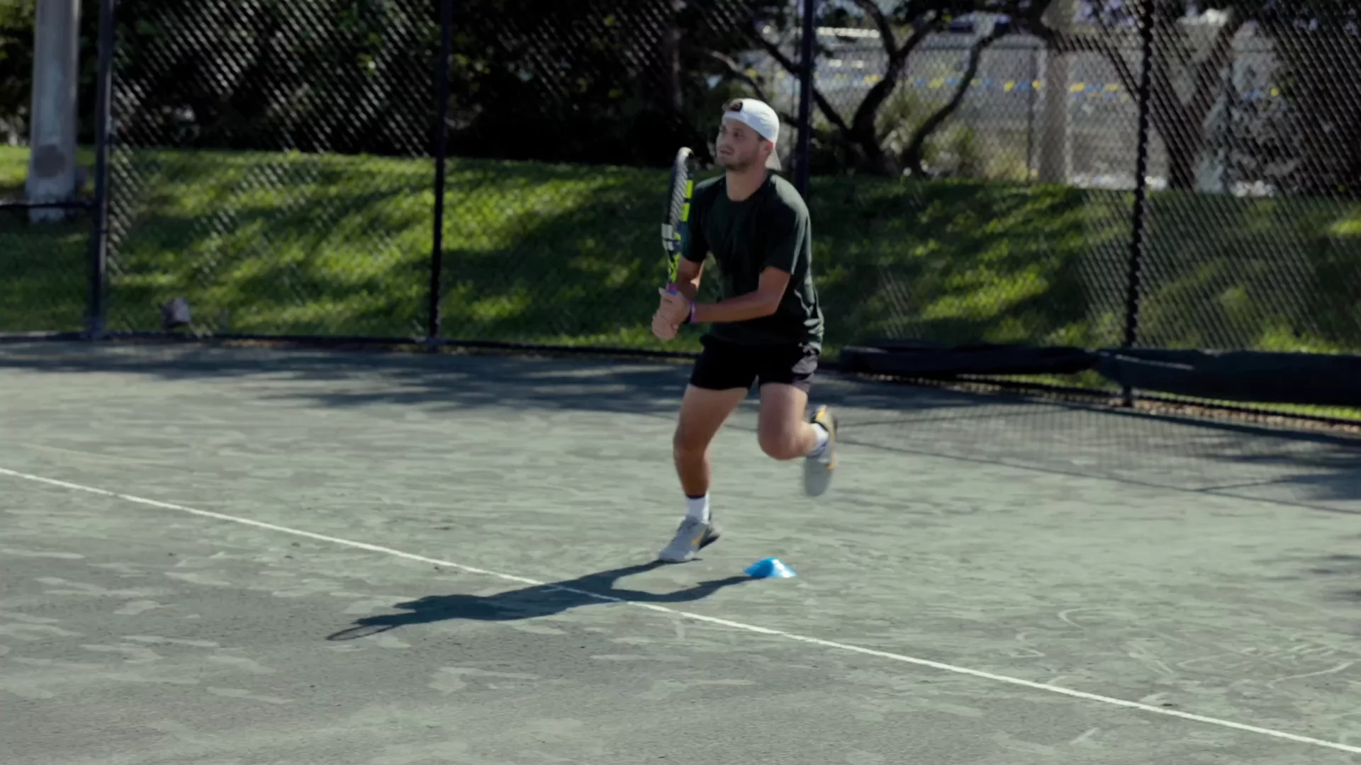 Backhand Crosscourt Targets