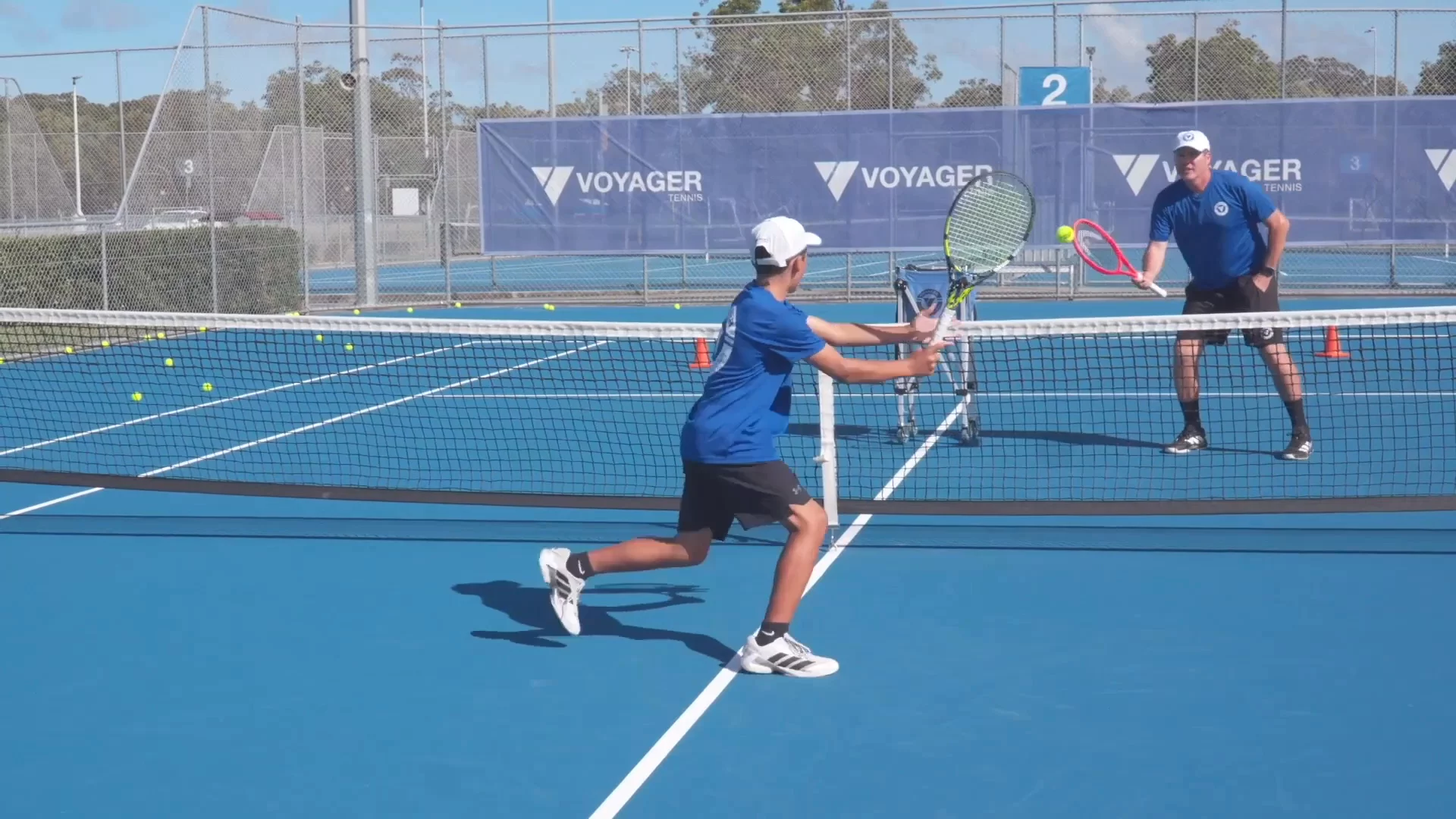 Crisscross Volley Drill: Footwork, Movement & Racket-Face Control