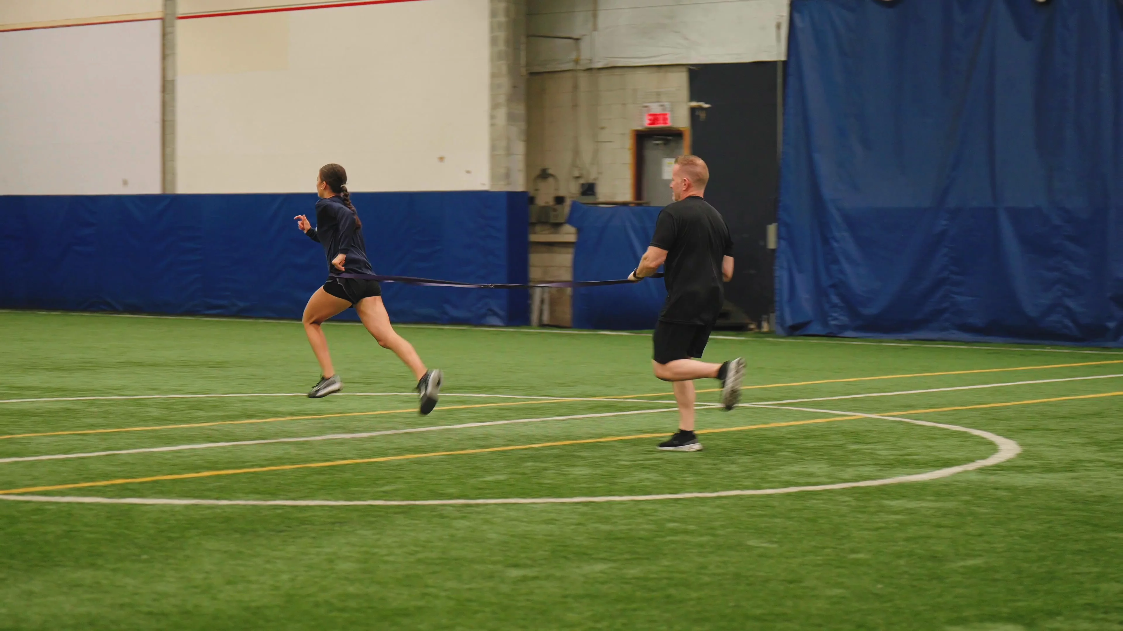 SPEED - Resisted sprints 4x15-20m (allow for sufficient recovery).