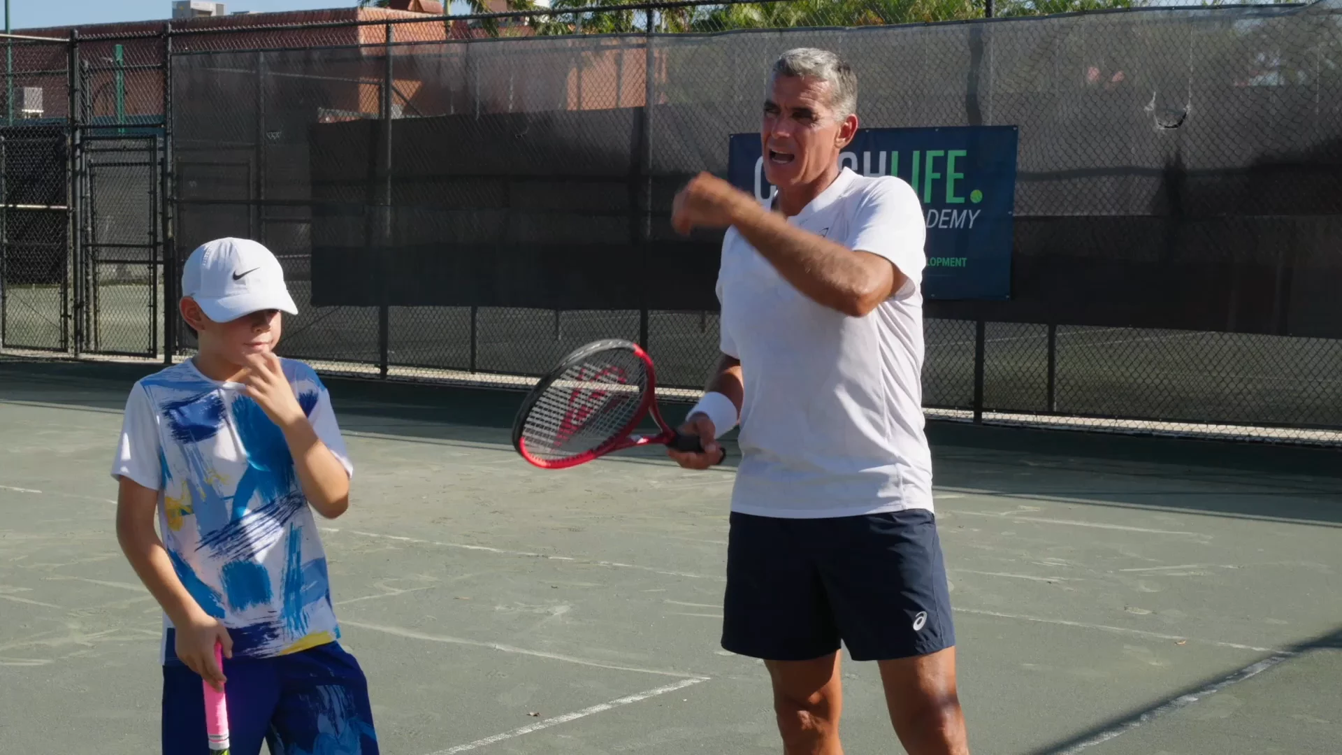  Backhand Live Correction with One of the Best Juniors in the World