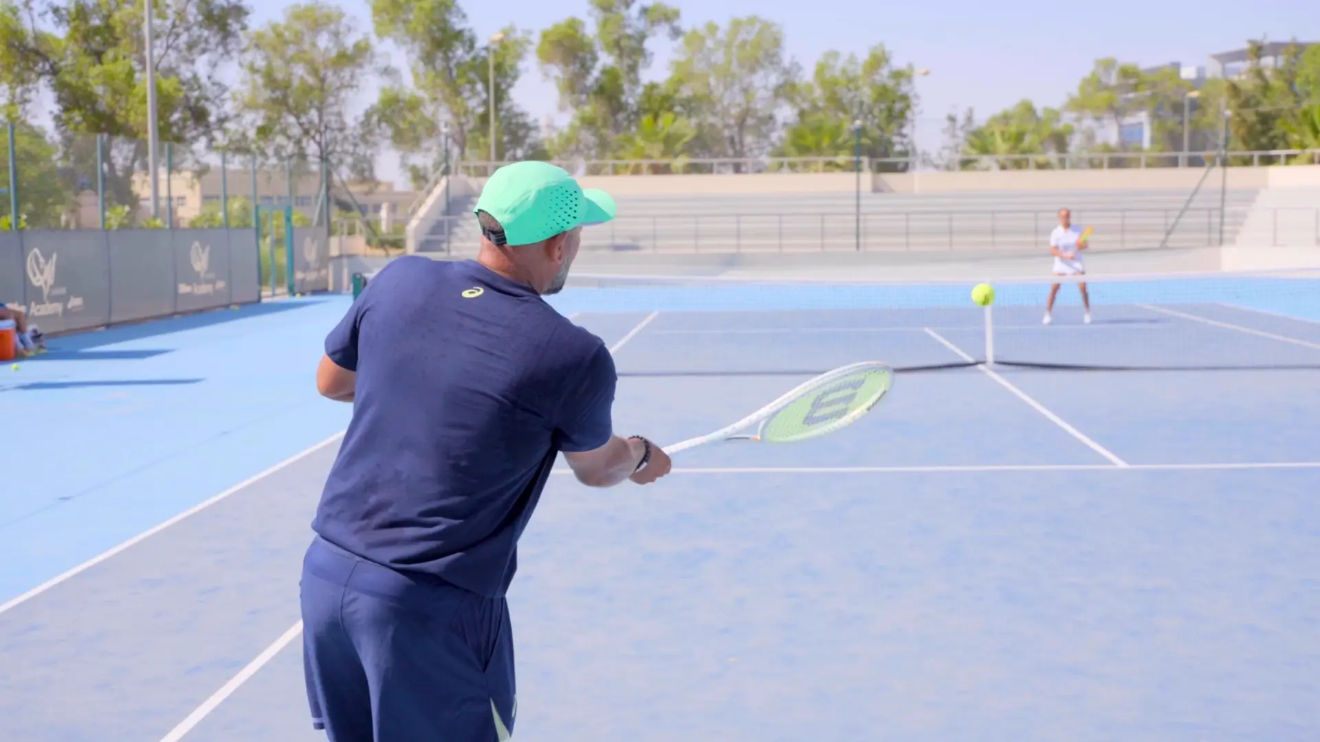 Hitting Under the Ball Forehand Drill
