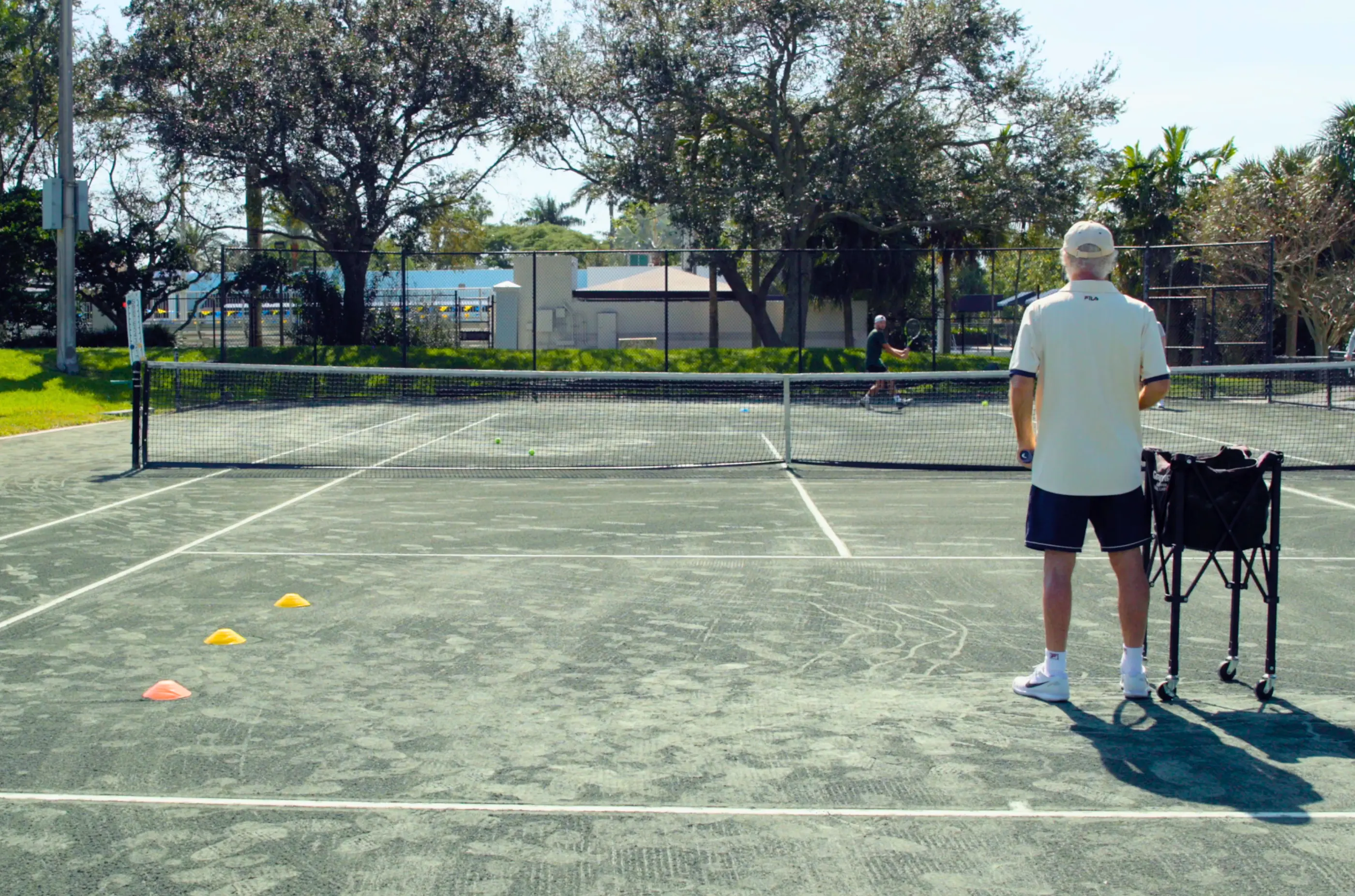 Backhand Crosscourt Targets
