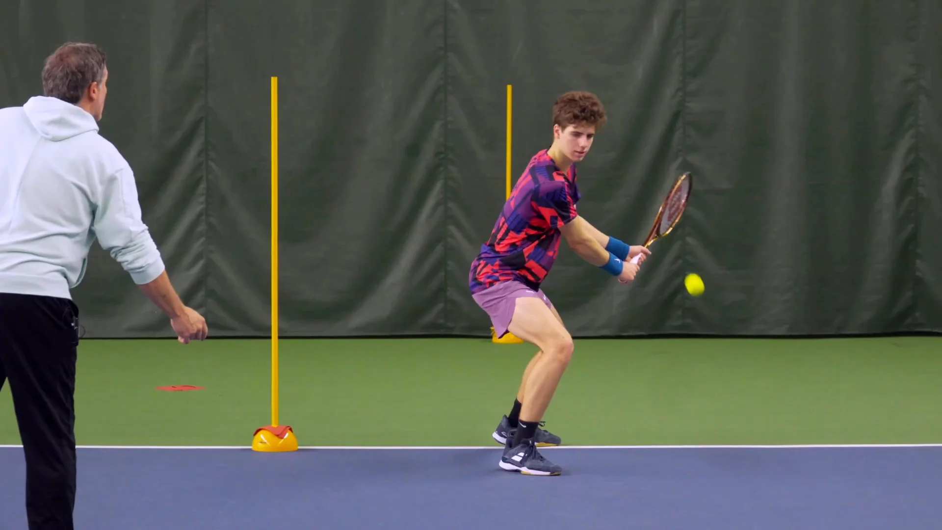 Developing Backhand Explosive Footwork