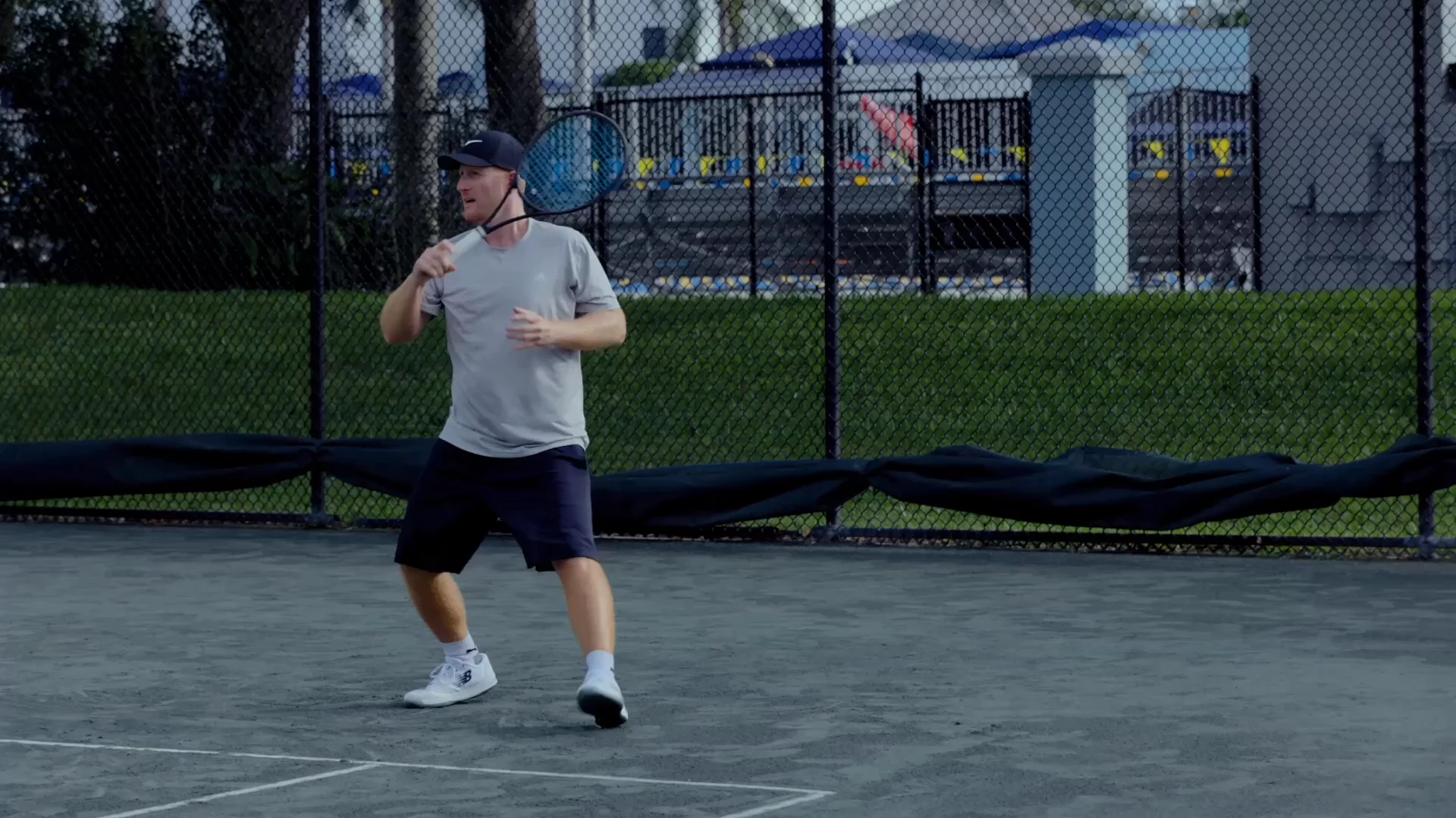 Live Ball Crosscourt Backhand with Targets