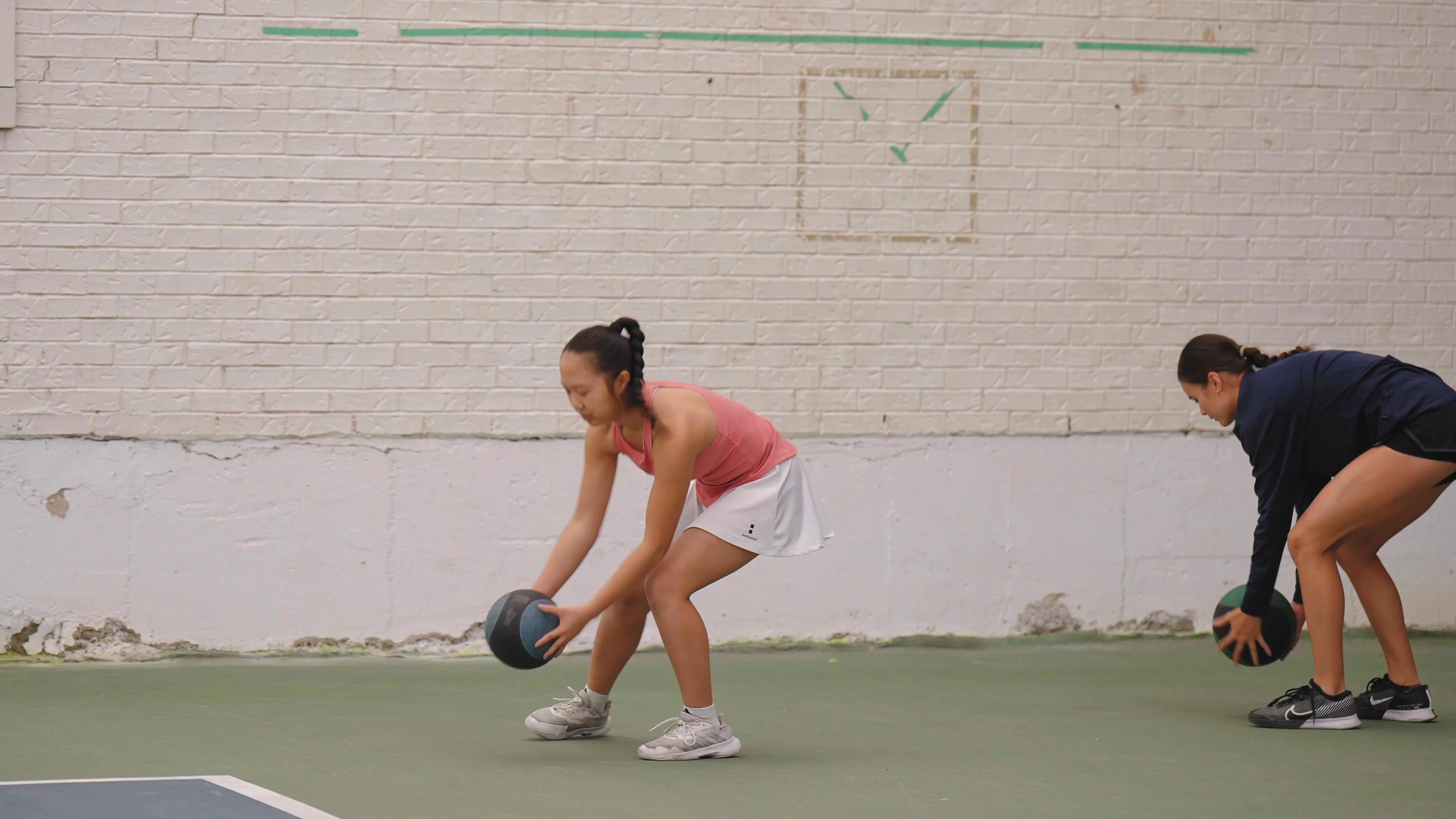 PLYOS - Group 1 - Do in sequence - Neutral stance med ball throws 3x8