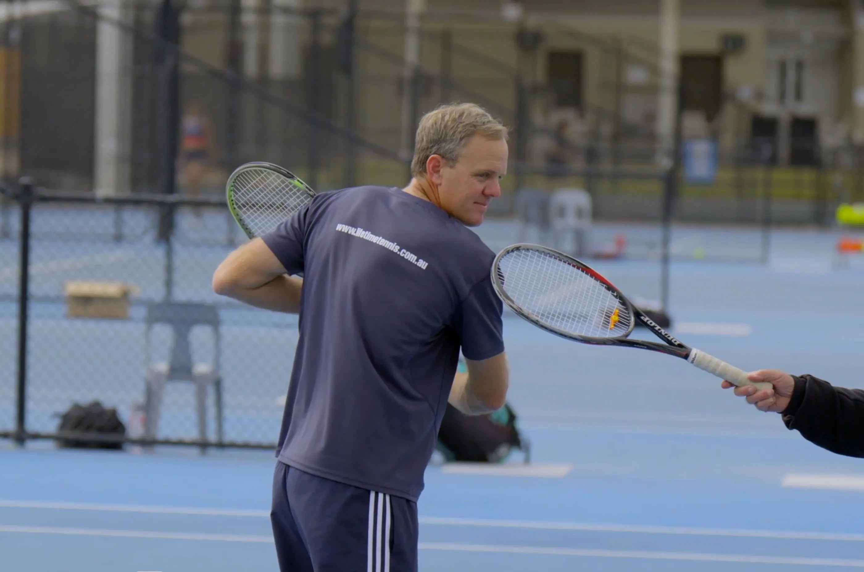 One-Handed Backhand - Topspin and Slice