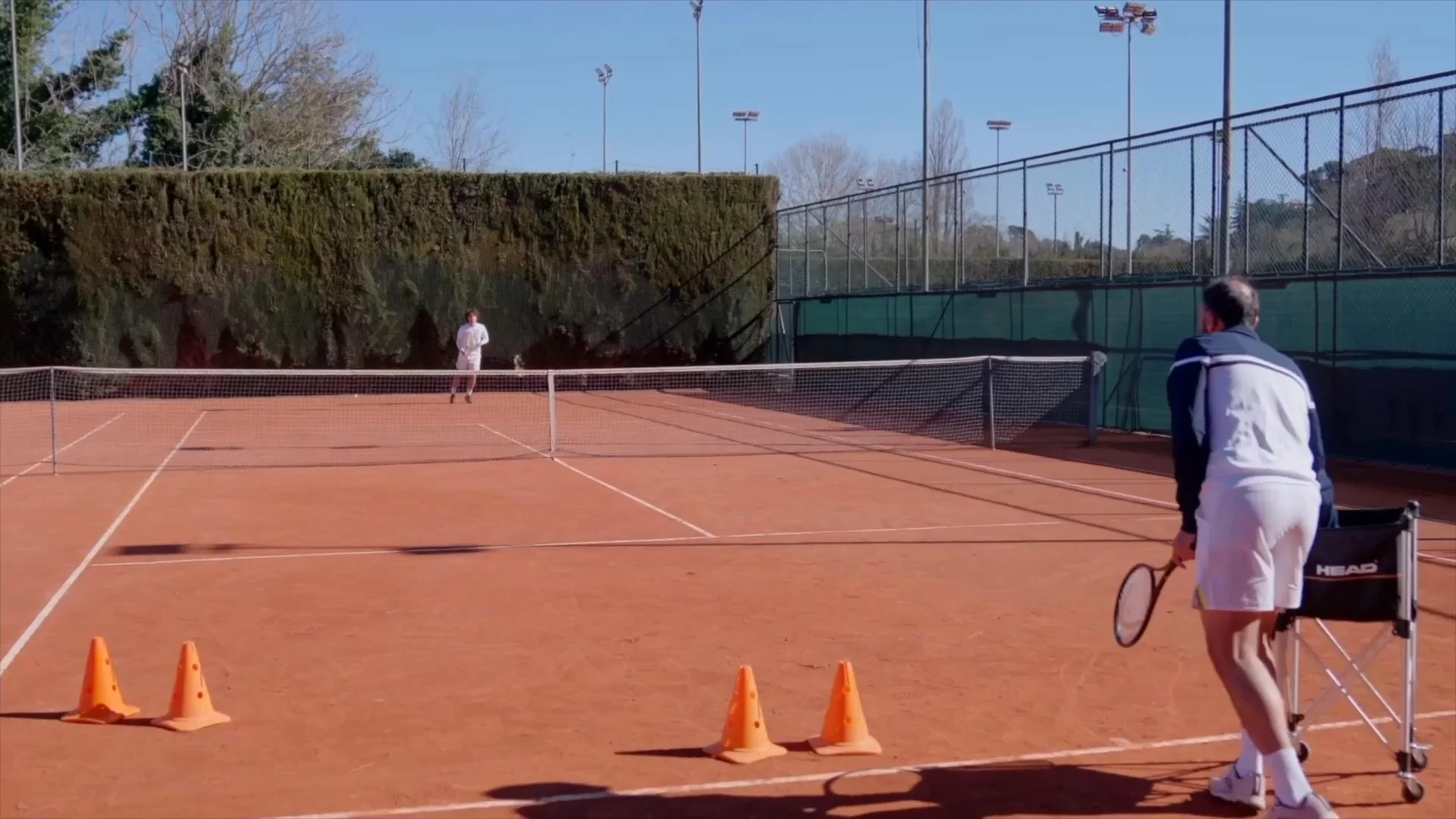 Backhand Setup to Forehand Attack Drill.