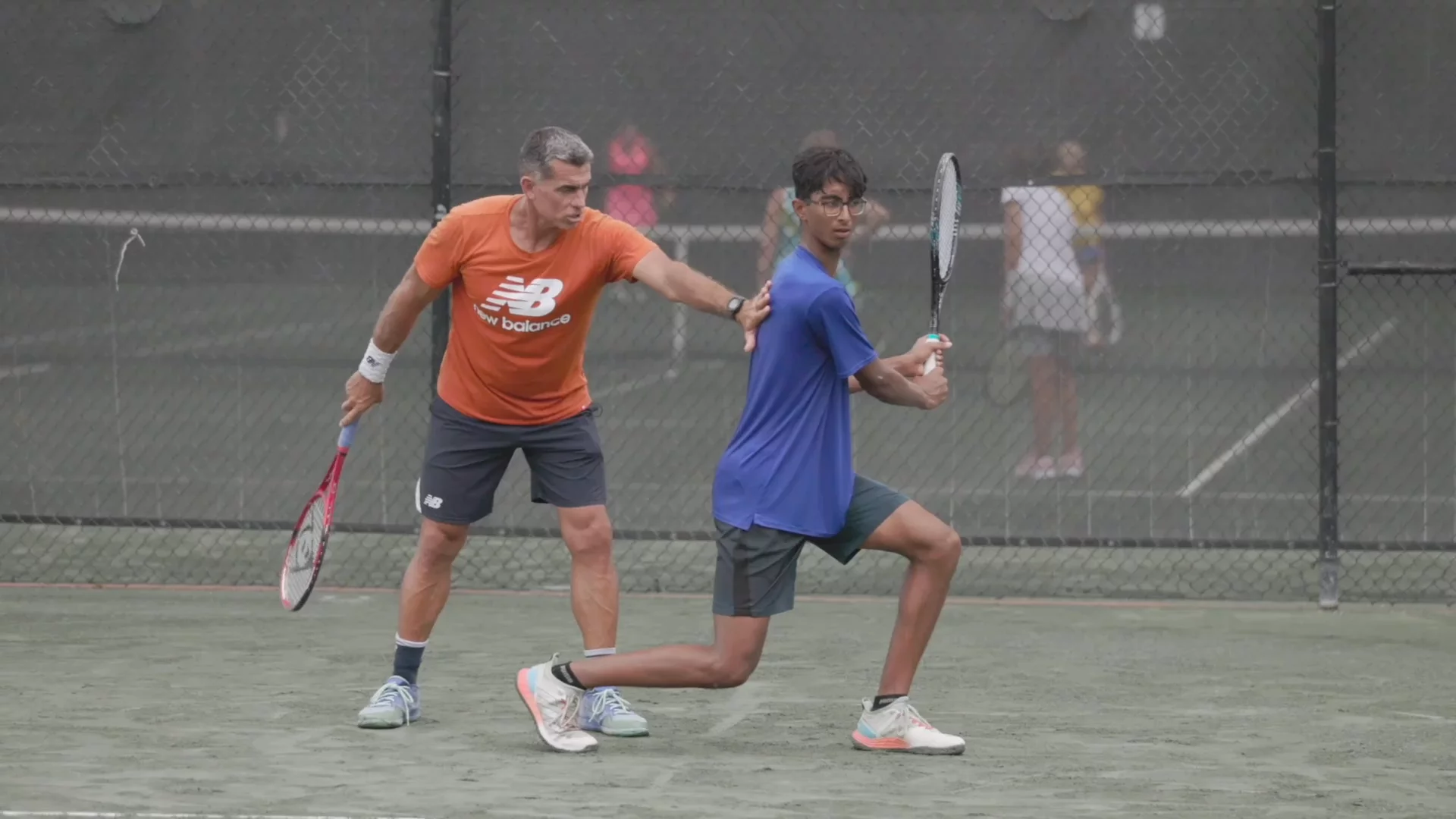 Wide Open Stance Backhand Footwork and Technique