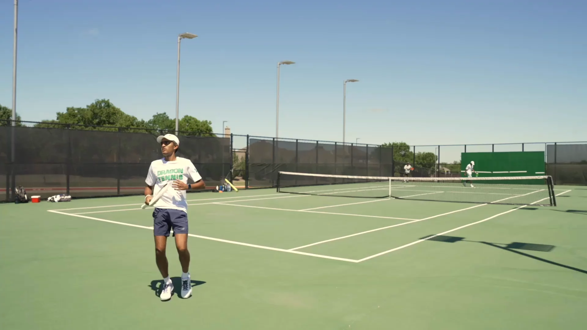 3-in-a-Row Pressure Drill for Holding Serve