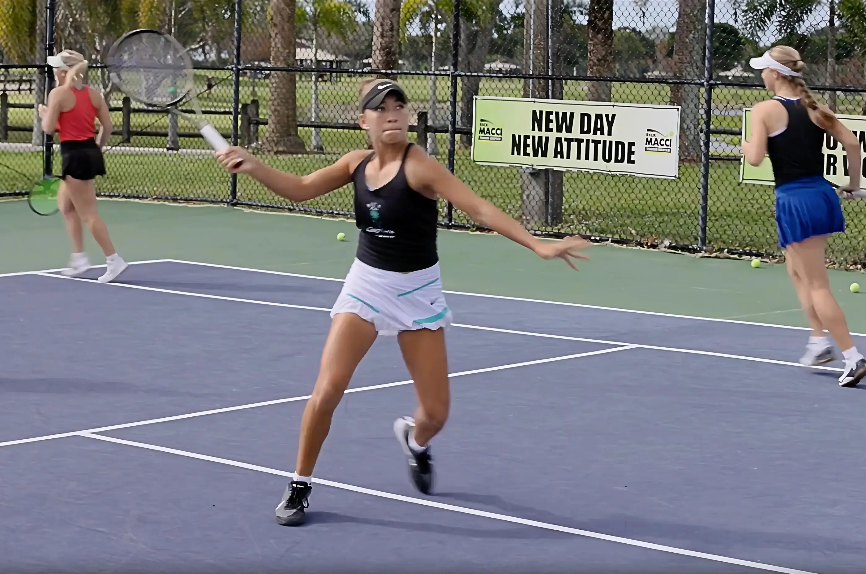 Stagger Step Volley